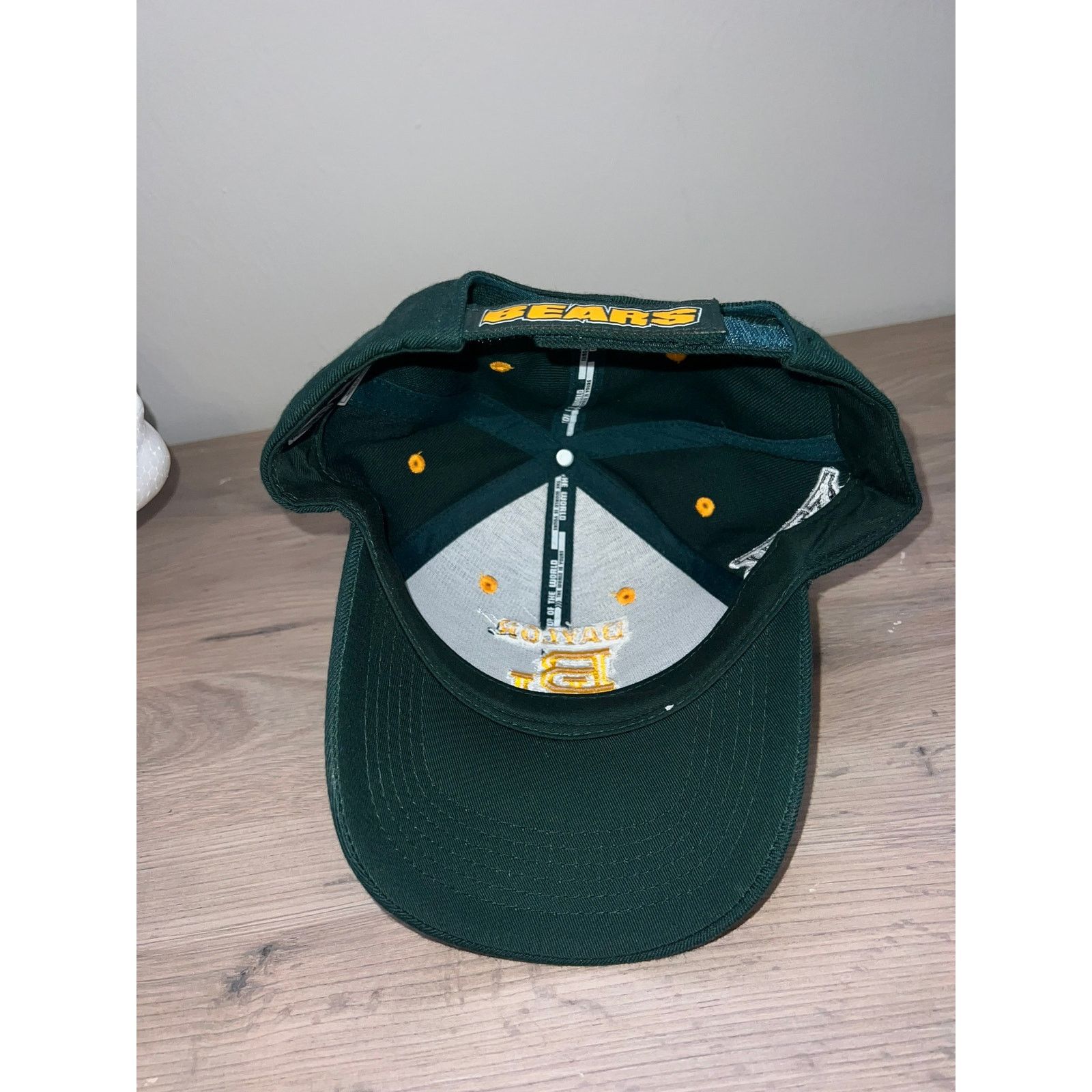 Top Of The World Baylor Bears Hat College Unviersity Big 12 Green Cap NCAA OS Size ONE SIZE - 6 Thumbnail