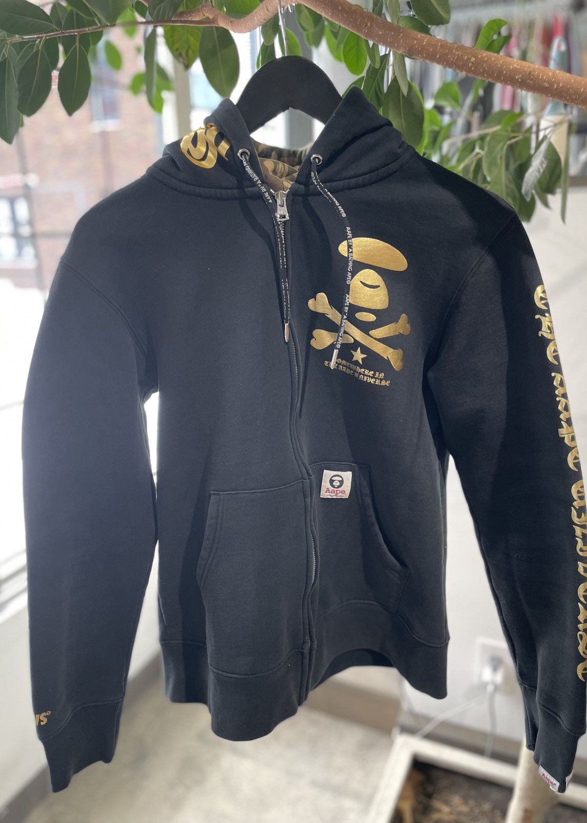 Aape AAPE By A Bathing Ape Hoodie Men's Large UNVS Size US L / EU 52-54 / 3 - 3 Thumbnail