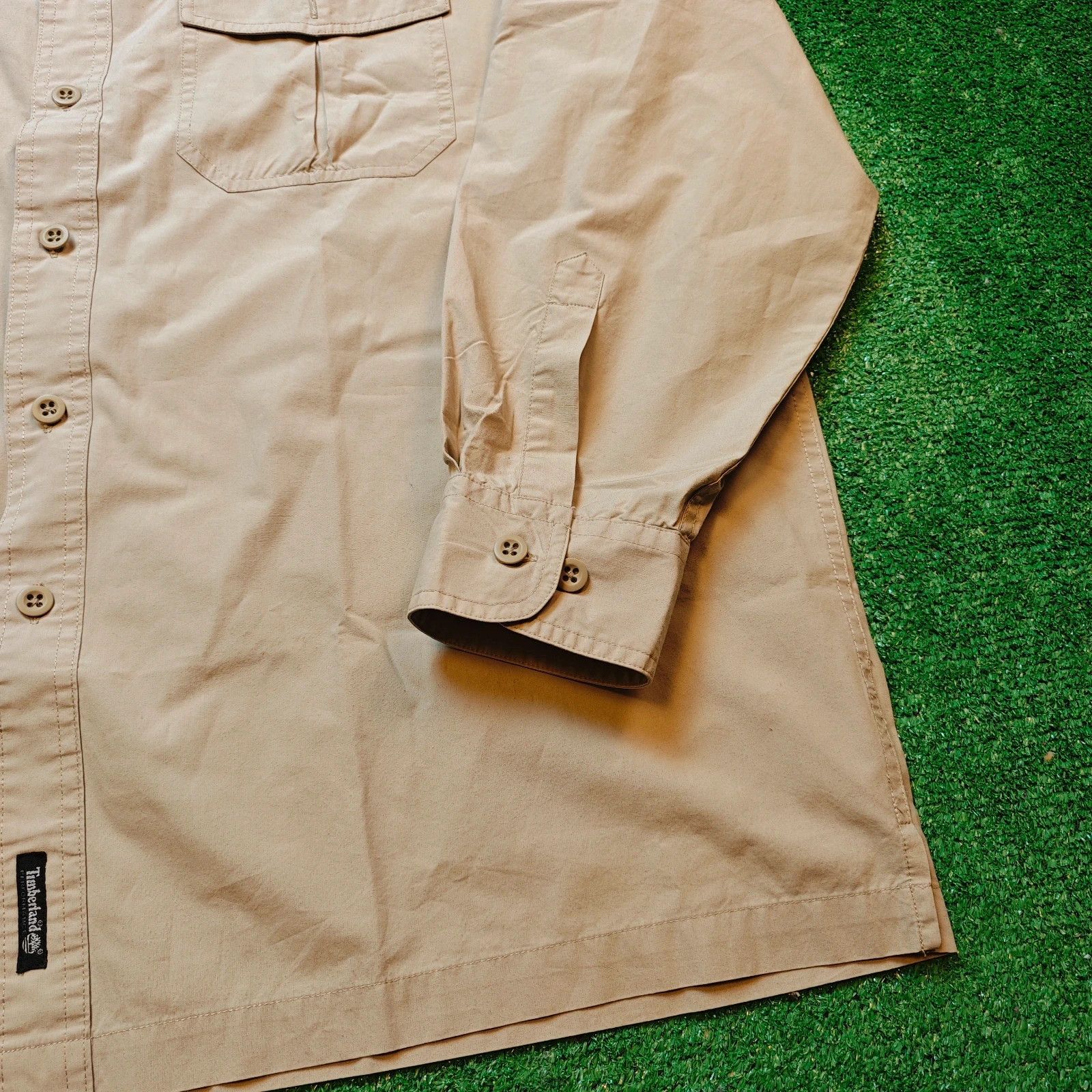 Timberland × Vintage Vintage Timberland Shirt Mens L/XL performance outdoors 90s Size US L / EU 52-54 / 3 - 4 Thumbnail