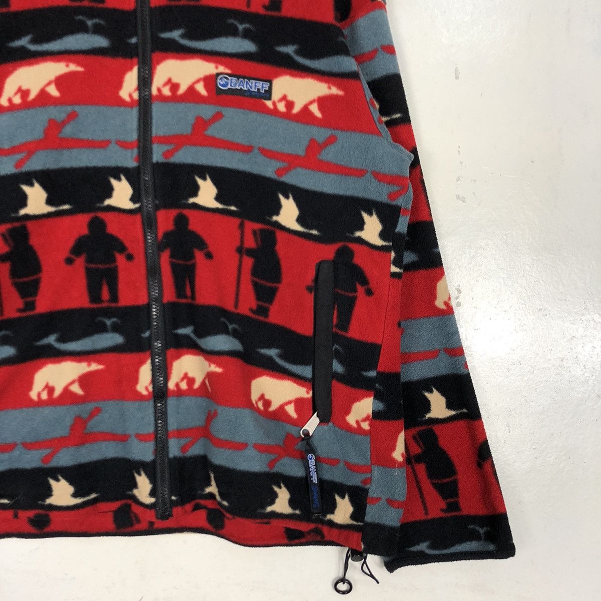 Other × Vintage Vintage Baff Abstract Crazy Design Fleece Jackets Size US M / EU 48-50 / 2 - 4 Thumbnail