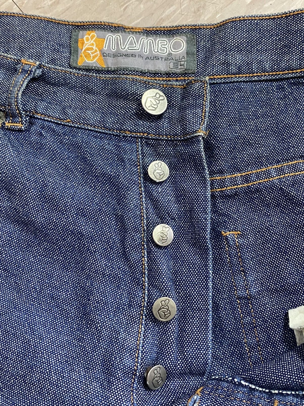 Mambo × Vintage Vintage mambo carpenter jeans baggy style Size US 35 - 6 Thumbnail