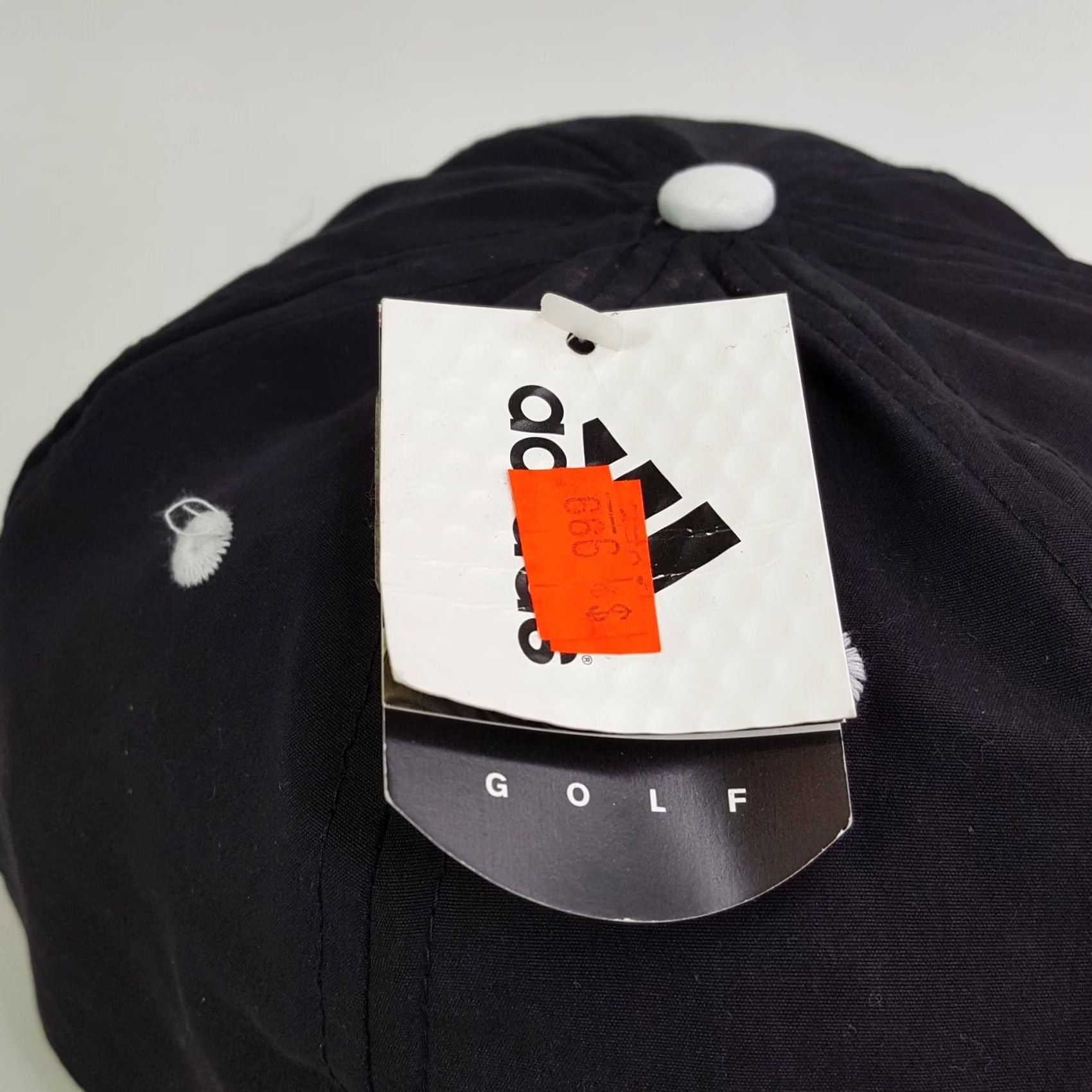 Adidas VINTAGE Adidas Golf PGA Snapback Black Adjustable Hat Baseball Cap Mens 90s Retro Sports Embroidered Lightweight Moisture- Wicking Size ONE SIZE - 5 Thumbnail