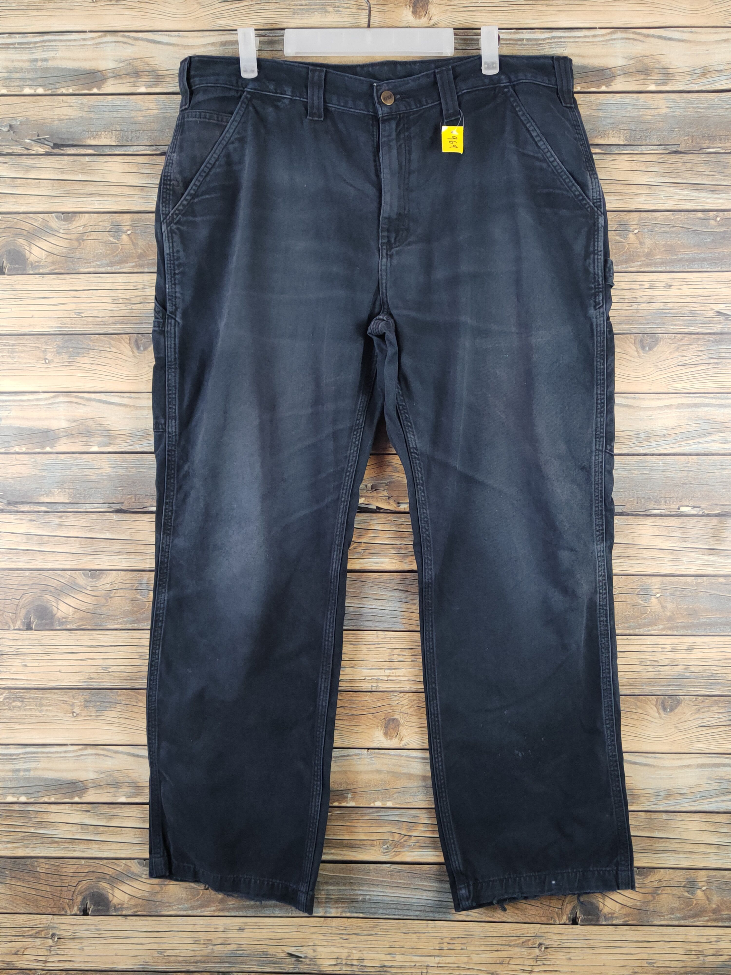 Carhartt DL Carhartt Black Multipocket Tactical Cargo Pants #969 Size US 38 / EU 54 - 1 Thumbnail