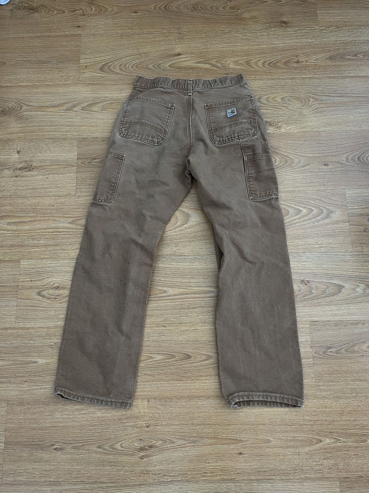 Vintage vtg carhartt pants light brown Size US 29 - 4 Thumbnail