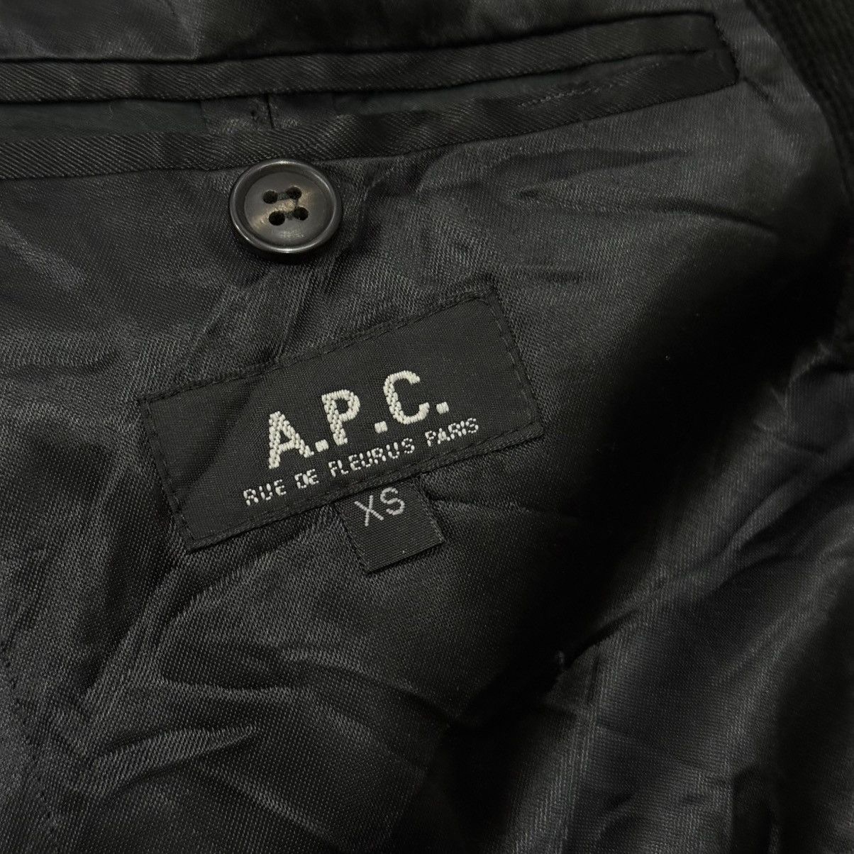A.P.C. Vintage A.P.C Corduroy Two Buttons Luxury Coat Jacket Size US XS / EU 42 / 0 - 17 Thumbnail