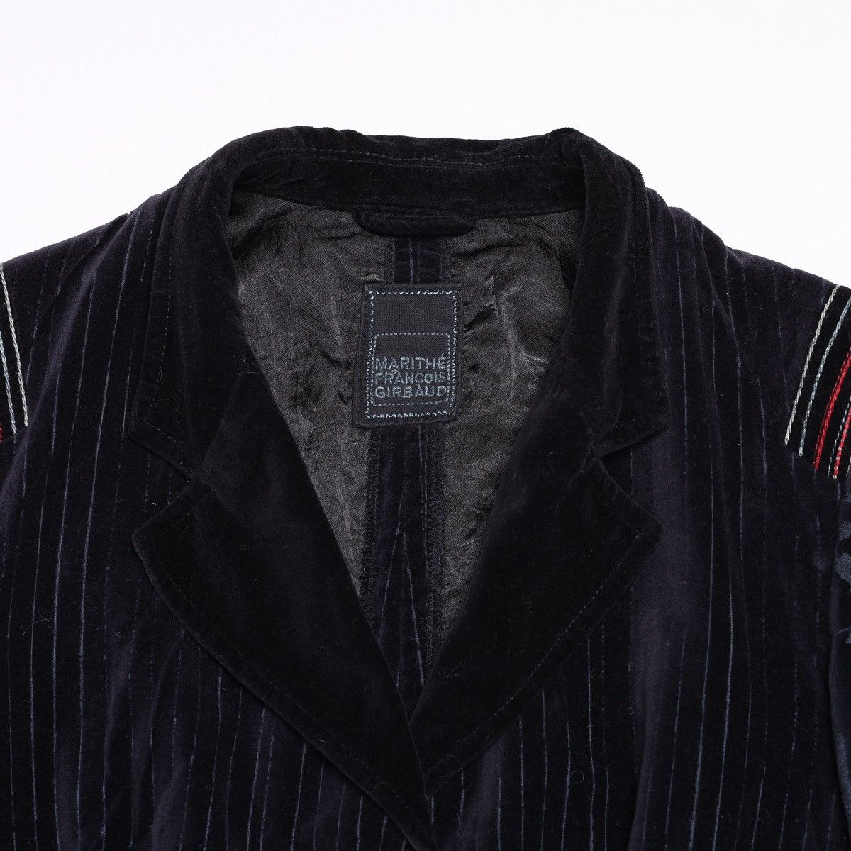 Marithe + Francois Girbaud Marithe Francois Girbaud Velvet Velour Blazer Avantgarde Size S / US 4 / IT 40 - 6 Thumbnail