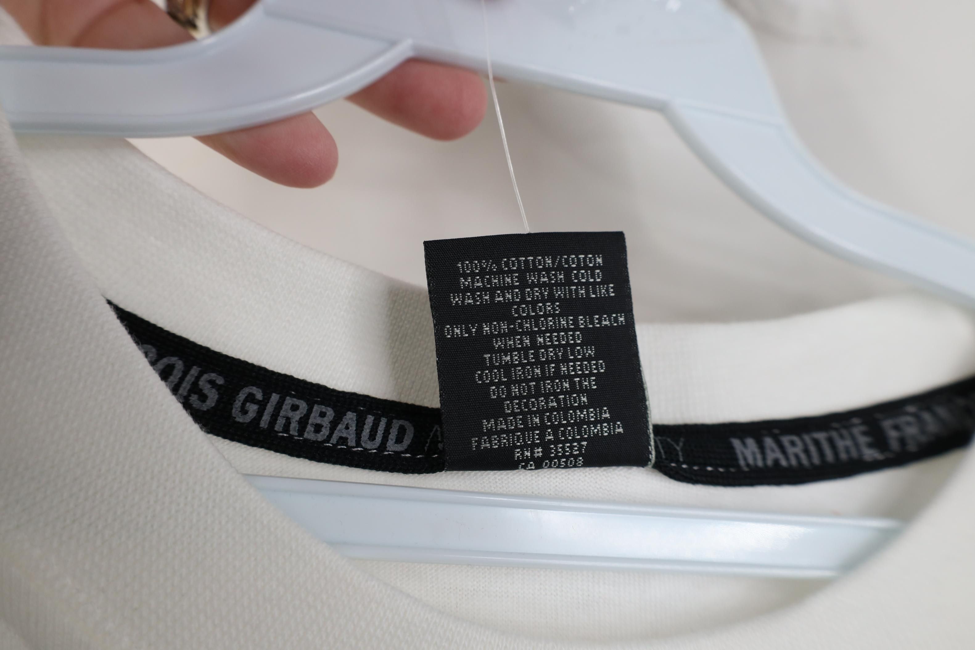 Marithe + Francois Girbaud Deadstock Vintage 90s Marithe Francois Girbaud Spell T-Shirt Size US XXL / EU 58 / 5 - 8 Thumbnail
