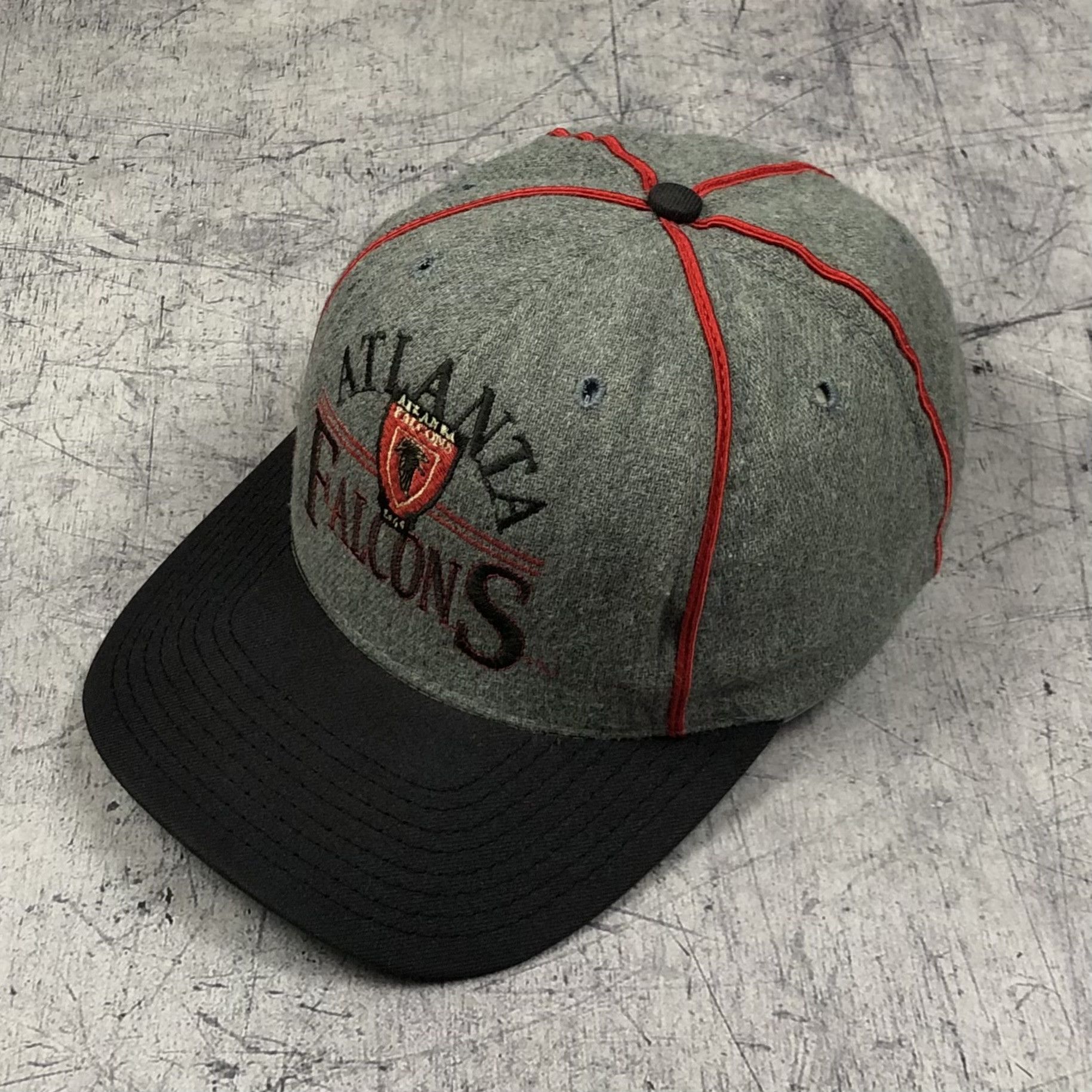 NFL NFL 90s Atlanta Falcons Cap Size ONE SIZE - 2 Thumbnail