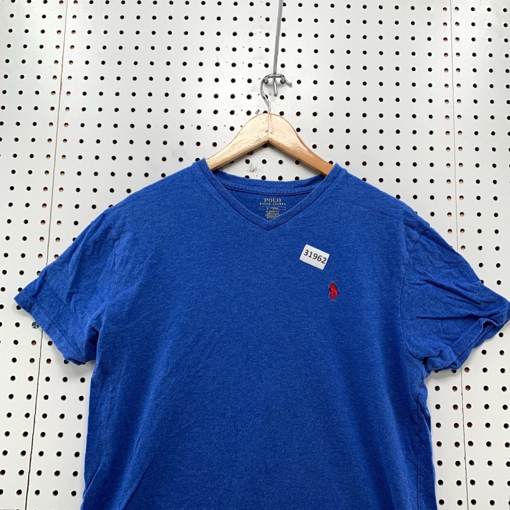Polo Ralph Lauren Polo Ralph Lauren Shirt Mens Medium Blue Red Pony Pony Casual fit 20x24 Size US M / EU 48-50 / 2 - 2 Thumbnail