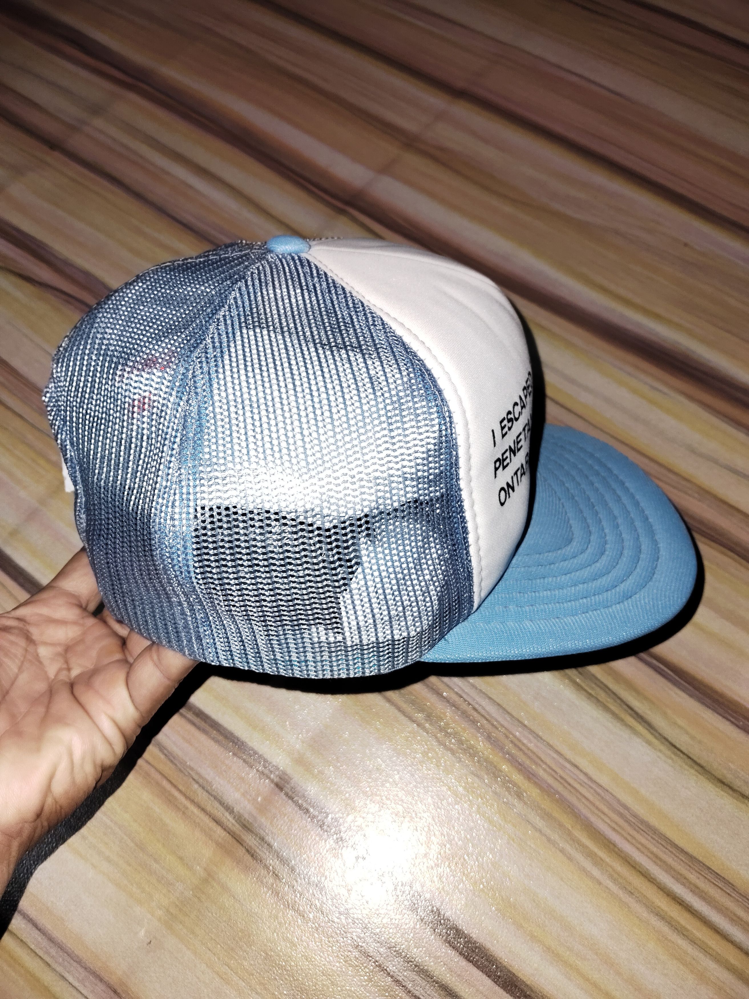 Vintage Vintage WORDING YOUNGAN Trucker Cap Size ONE SIZE - 2 Thumbnail