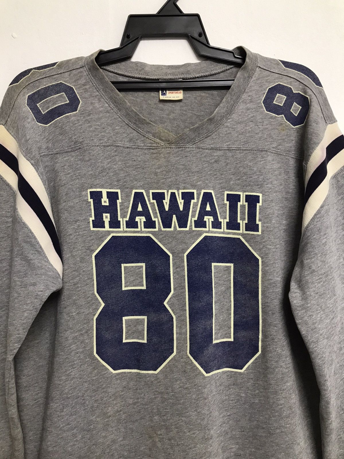 Champion × Vintage 80s Champion X University Of Hawaii football Jersey Size US L / EU 52-54 / 3 - 2 Thumbnail