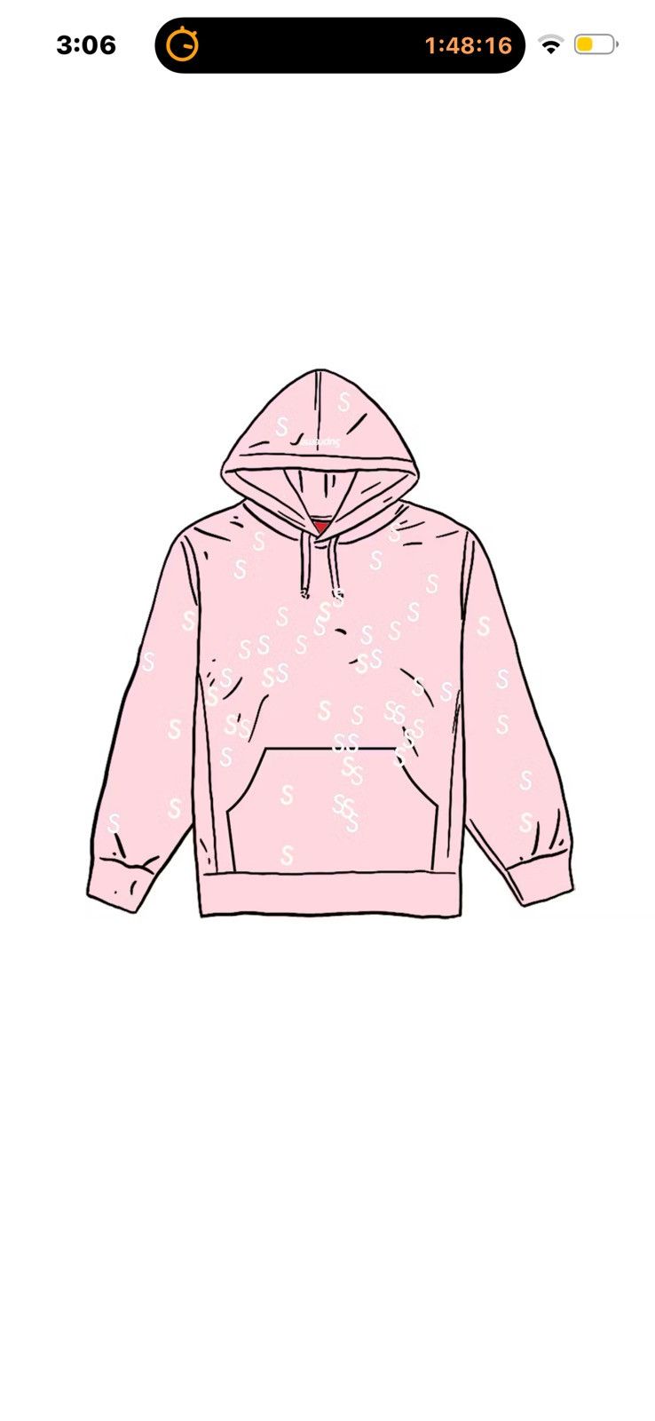 Supreme Supreme Embroidered S Hooded Sweatshirt Size US L / EU 52-54 / 3 - 10 Thumbnail