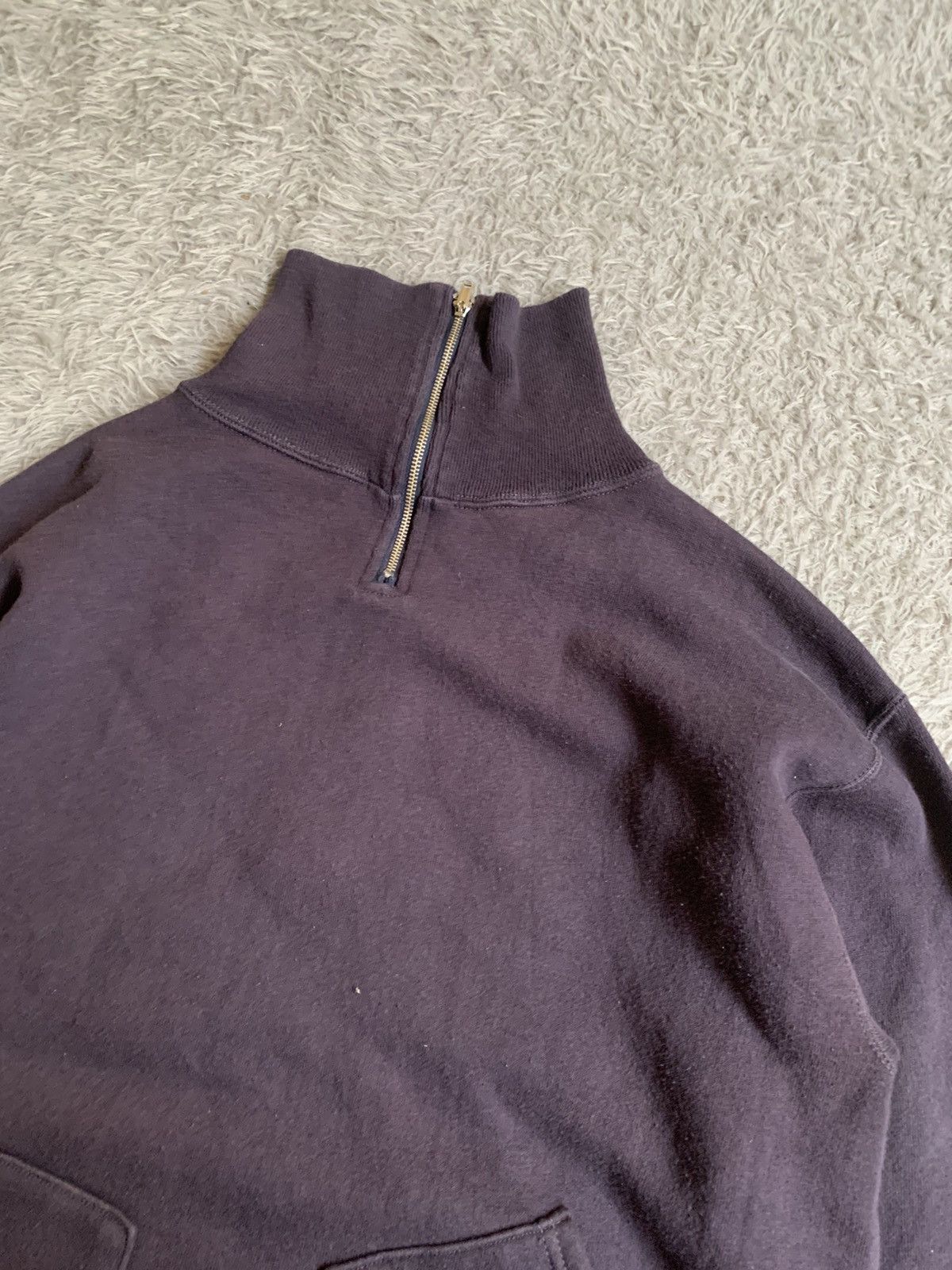 Japanese Brand Vintage Half Zip Warehouse U.N.C. 81 Sweatshirt Size US M / EU 48-50 / 2 - 2 Thumbnail