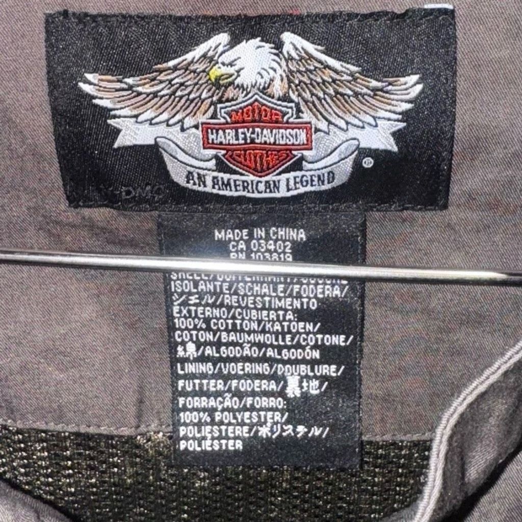 Harley Davidson HARLEY DAVIDSON Brown Military Jacket Coat Small Medium Size M / US 6-8 / IT 42-44 - 2 Thumbnail