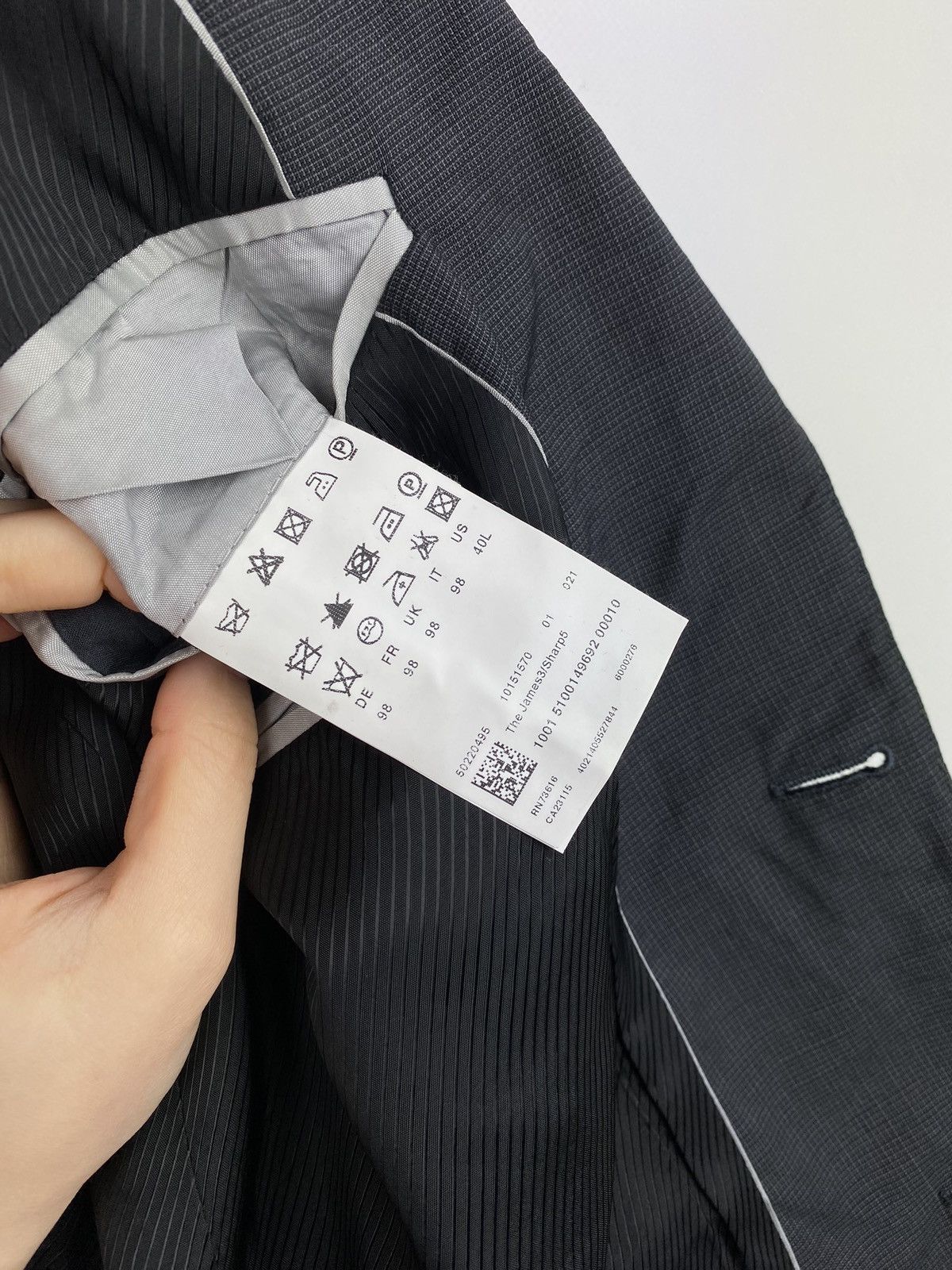 Hugo Boss Hugo Boss men’s blazer jacket sport coat size US 40 L Size 40L - 21 Thumbnail
