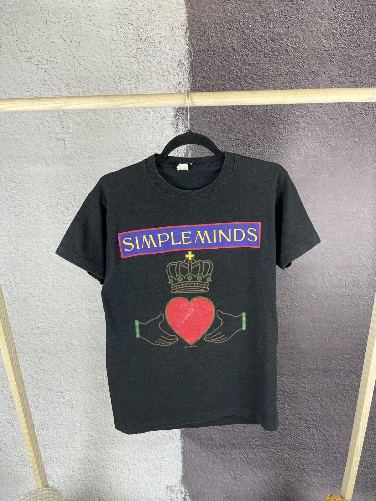 Band Tees Simple Minds vintage 1989 European tour Screen Stars tee Size US L / EU 52-54 / 3 - 3 Thumbnail