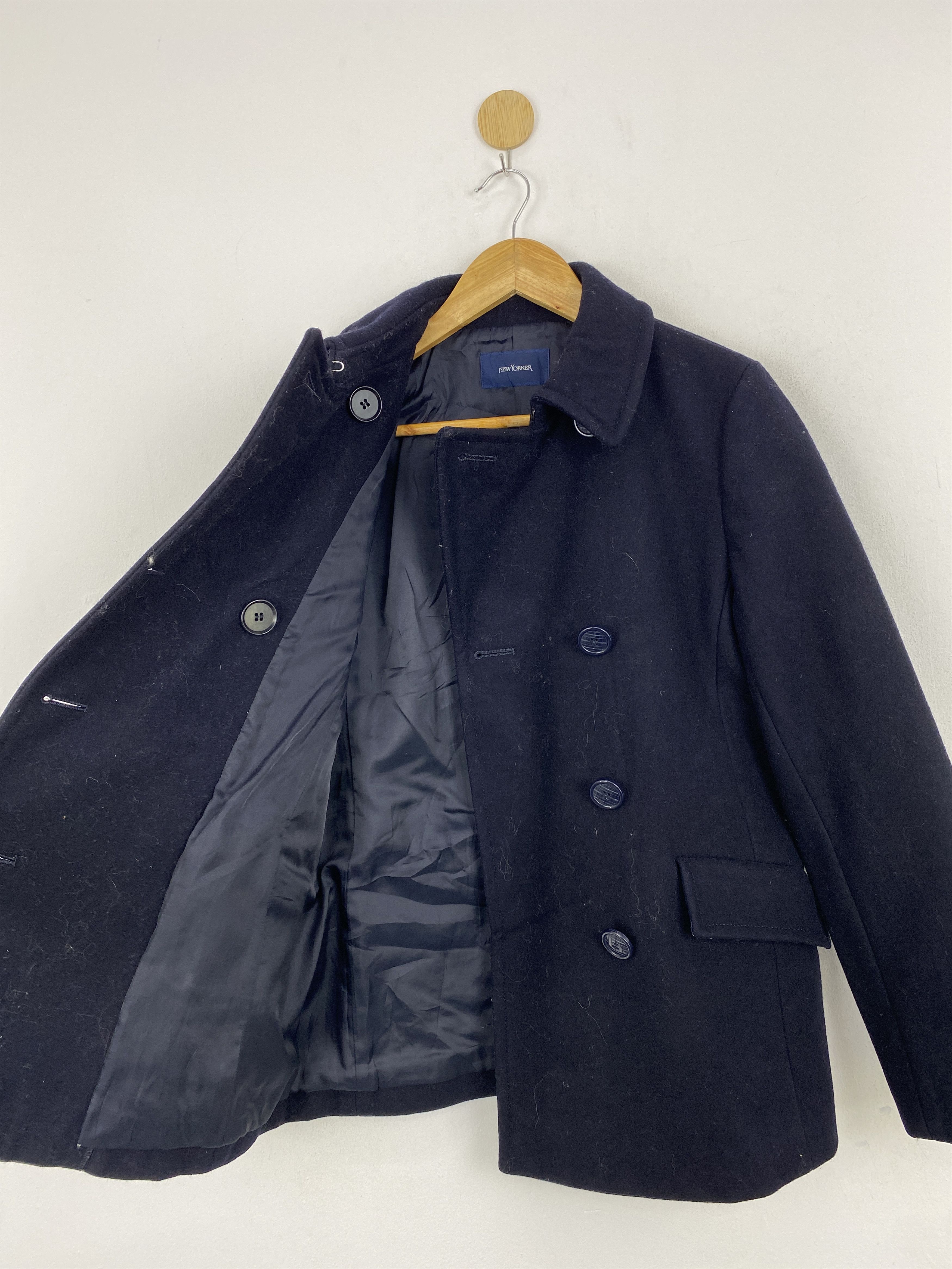 If Six Was Nine Vintage New Yorker Peacoat Double Breasted Jacket JA0069 Size US S / EU 44-46 / 1 - 9 Thumbnail