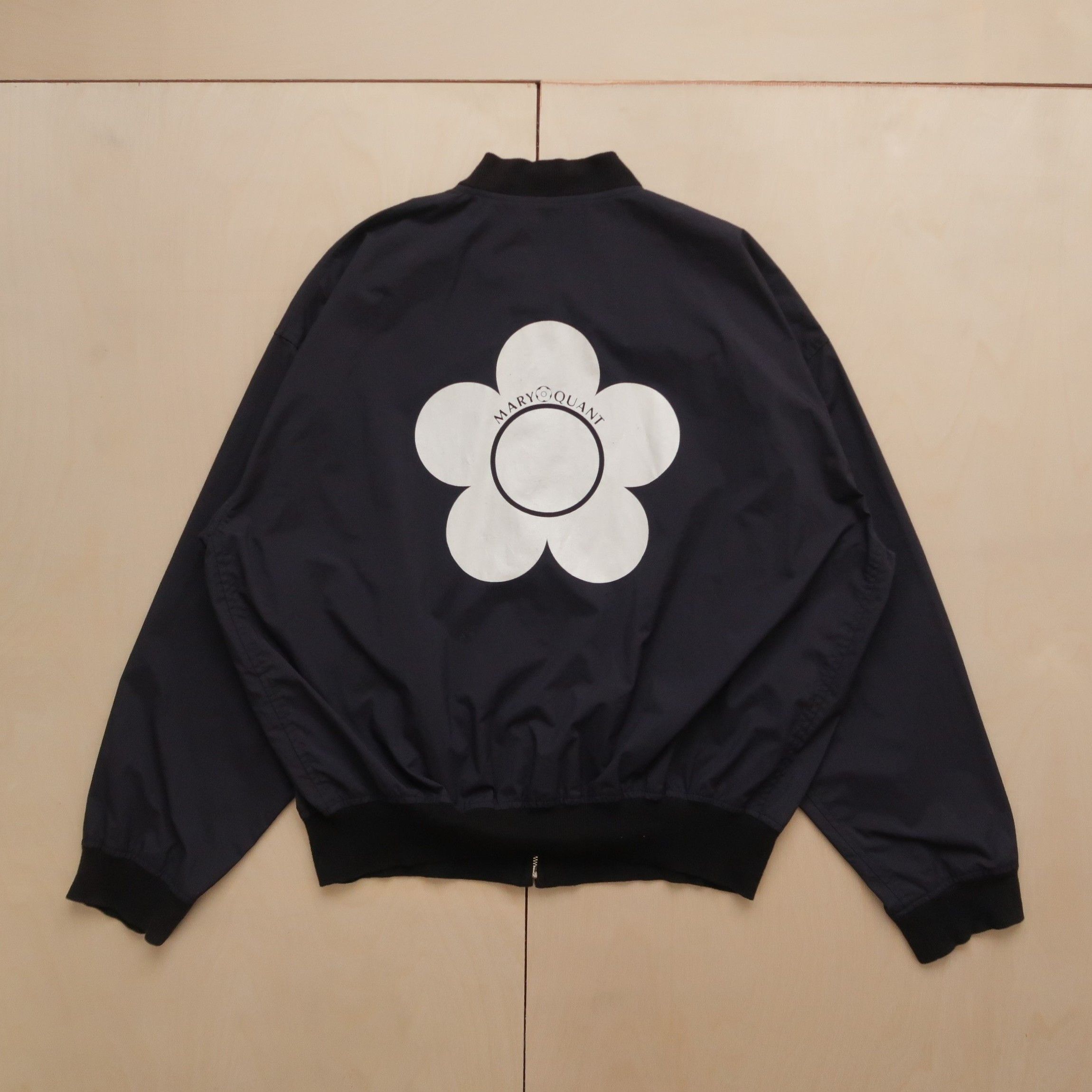 Pre-owned Hysteric Glamour X Le Grande Bleu L G B Vintage 90's Mary Quant London Bomber Jacket