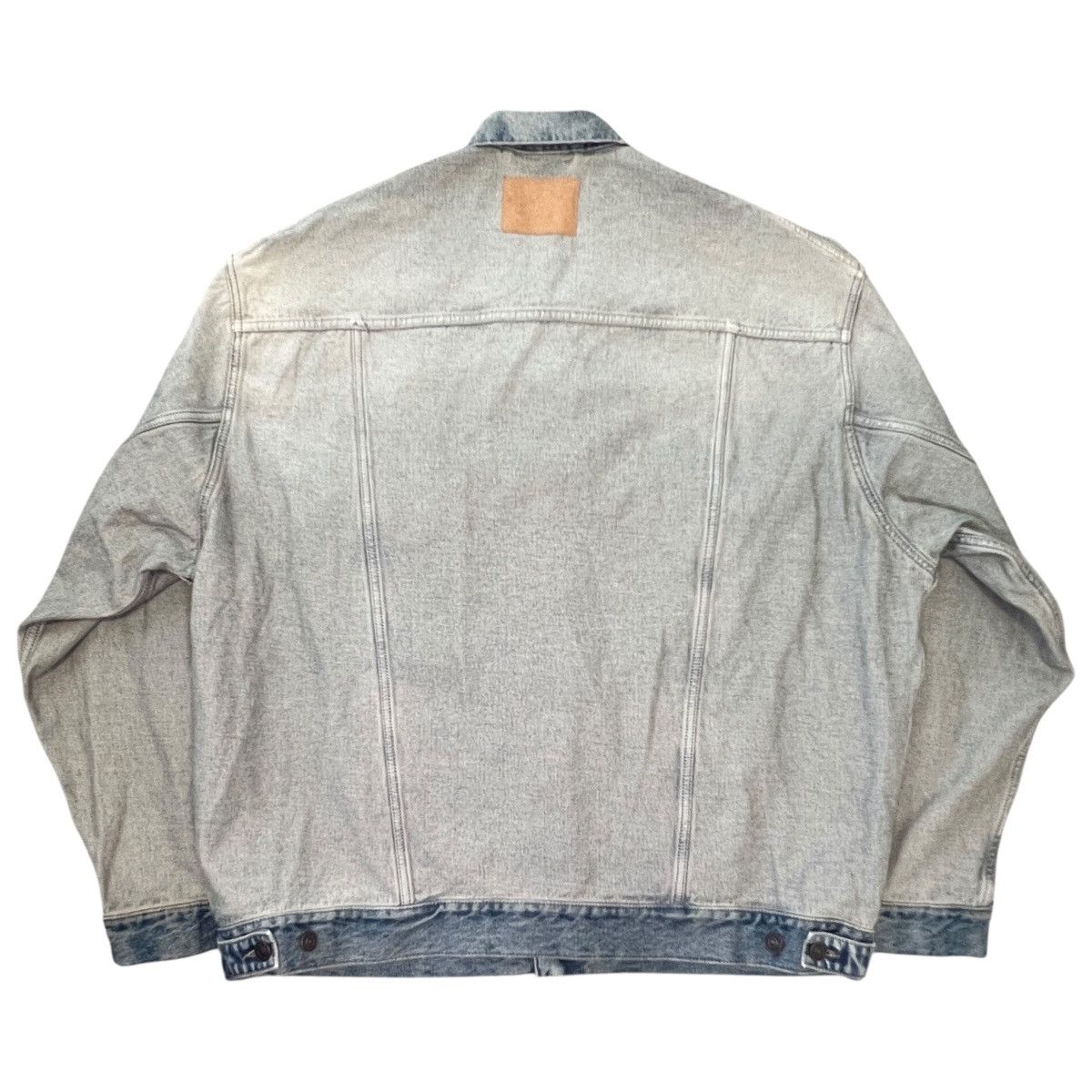 Balenciaga BALENCIAGA 2024SS Inside-out Oversized Denim Jacket Size US XS / EU 42 / 0 - 6 Thumbnail