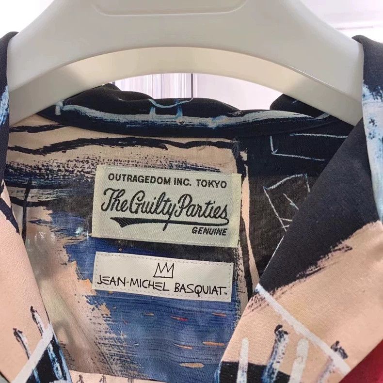Wacko Maria WACKO MARIA Basquiat Hawaiian shirt 22S clothing Size US L / EU 52-54 / 3 - 4 Thumbnail