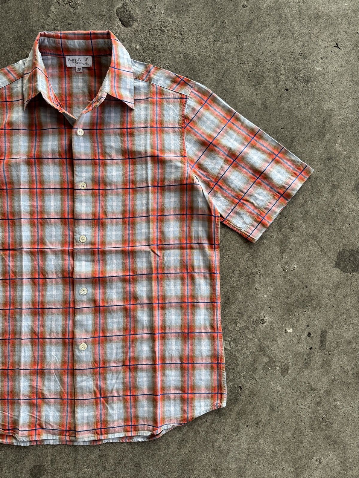 agnes b. Vintage Again Homme Button Ups Shirts Size US L / EU 52-54 / 3 - 2 Thumbnail