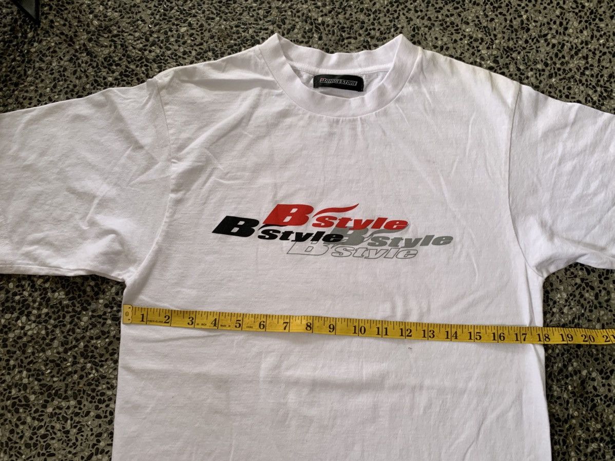 Vintage Vintage Bridgestone Tyre Promo T shirt Size US M / EU 48-50 / 2 - 8 Thumbnail