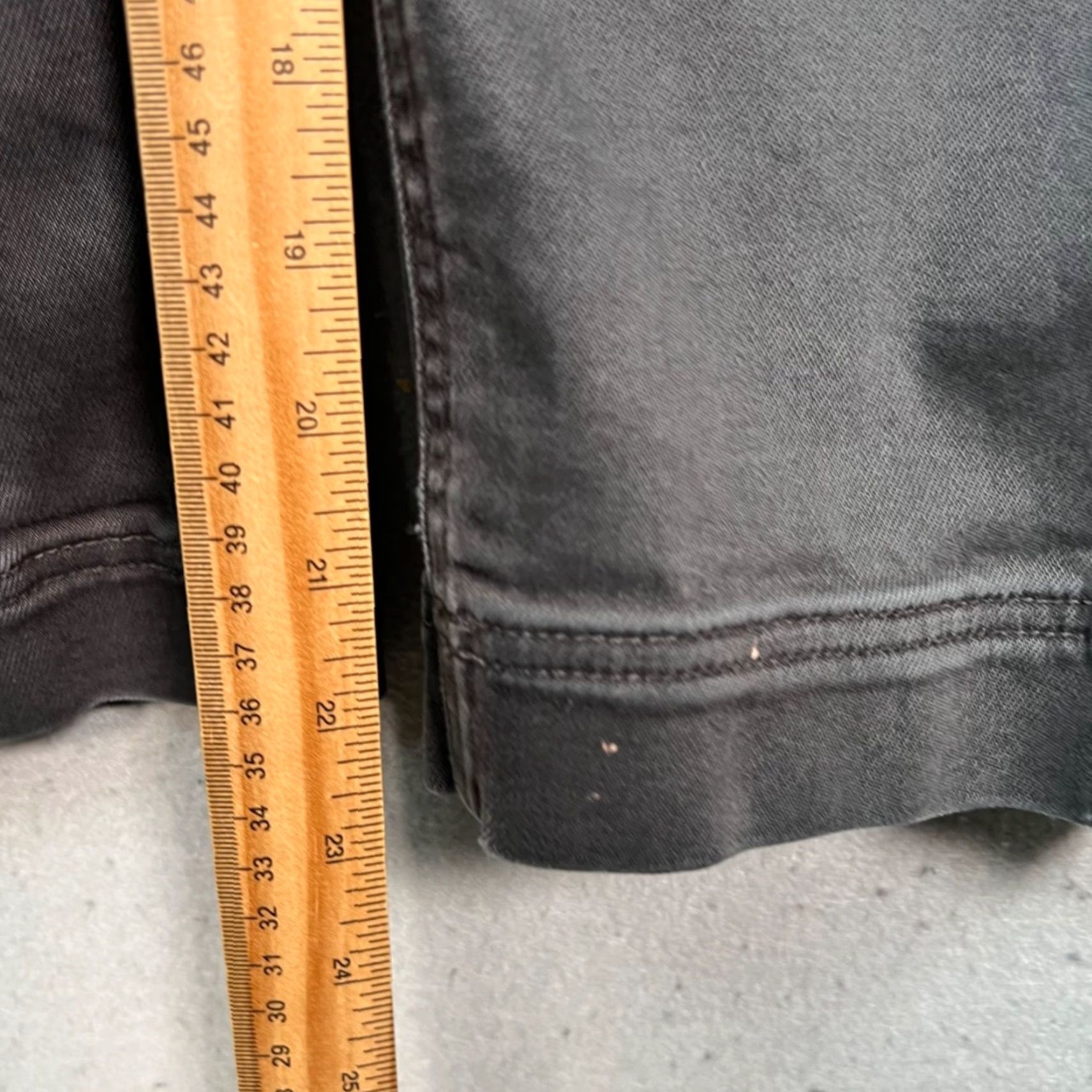 Everlane Everlane Pants Womens Size 10 Dark Gray High-Rise Cotton Blend Tapered Ankle Stretch Size 32" / US 10 / IT 46 - 7 Thumbnail