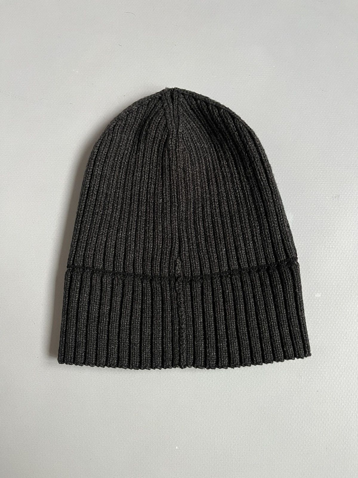 Dirk Bikkembergs × Japanese Brand Dirk Bikkembergs Men Grey Beanie Cotton Wool Hat Size ONE SIZE - 5 Thumbnail