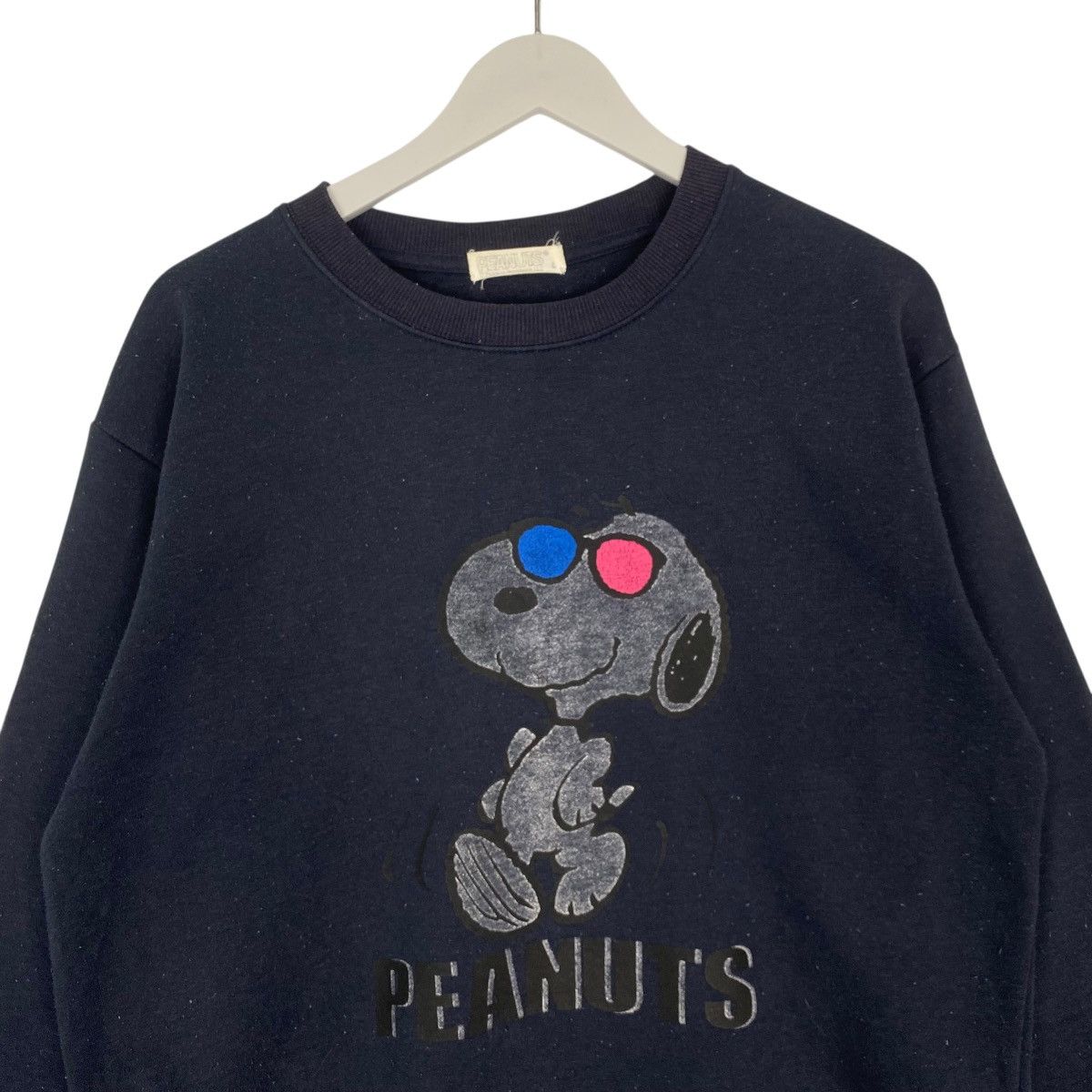 Other Vintage Snoopy Peanuts Printed NavyBlue Pullover Jumper LL Size US L / EU 52-54 / 3 - 4 Thumbnail