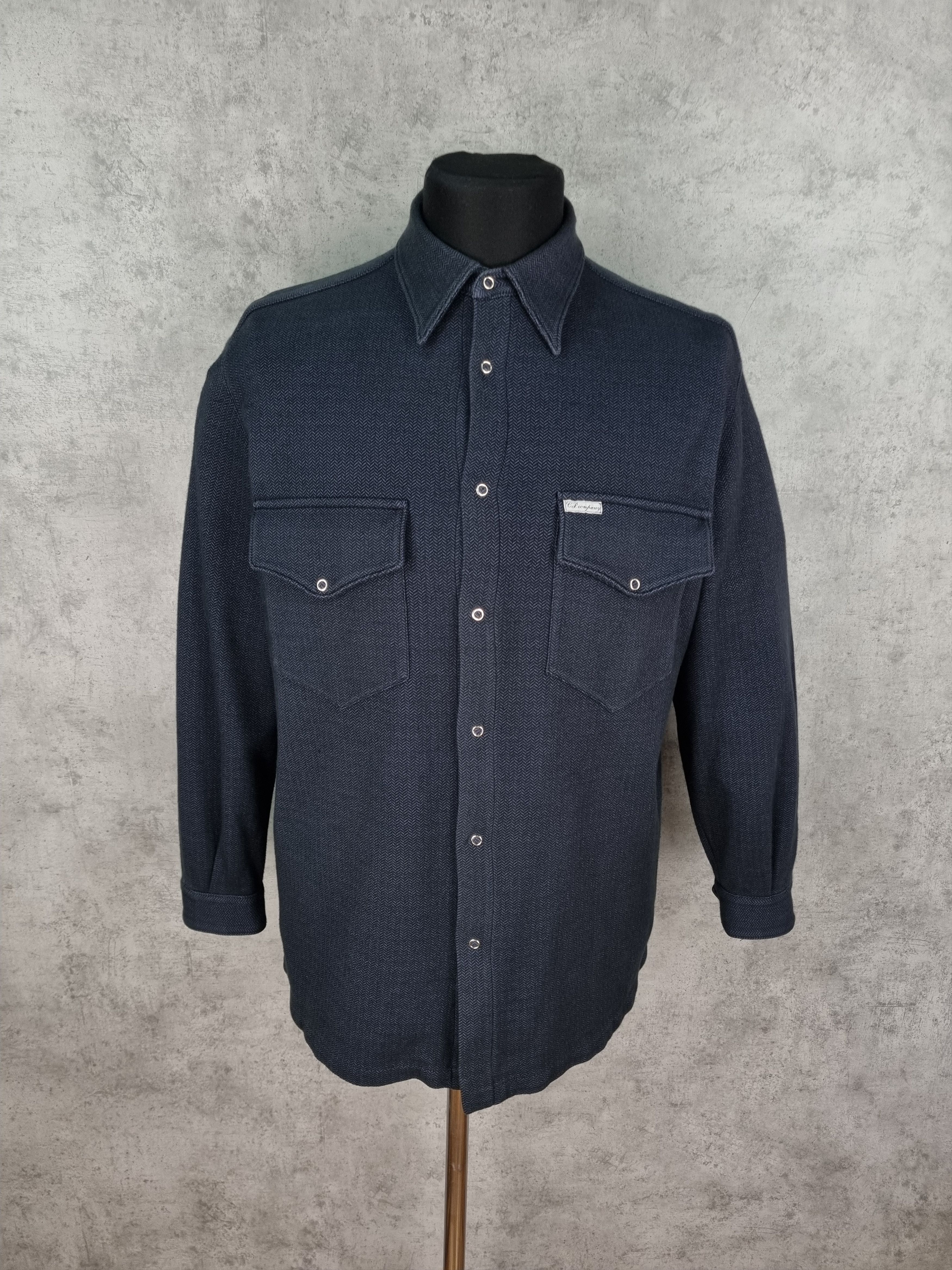 C.P. Company × Vintage Rare CP Company Collar Buttons Shirt Long Sleeve Size US M / EU 48-50 / 2 - 20 Thumbnail
