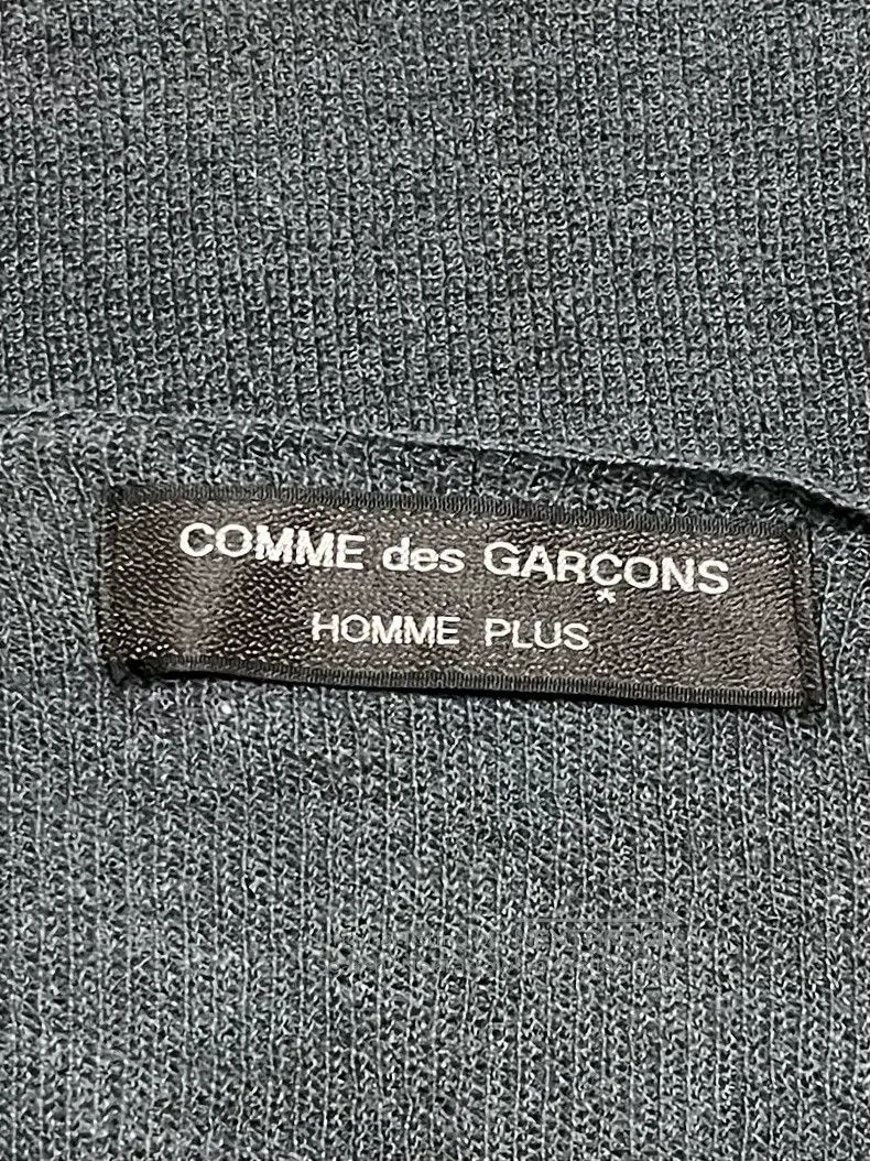 Comme des Garcons Comme Des Garcons V-neck Pure Wool Knit Rare Peacock Blue Size US M / EU 48-50 / 2 - 2 Thumbnail