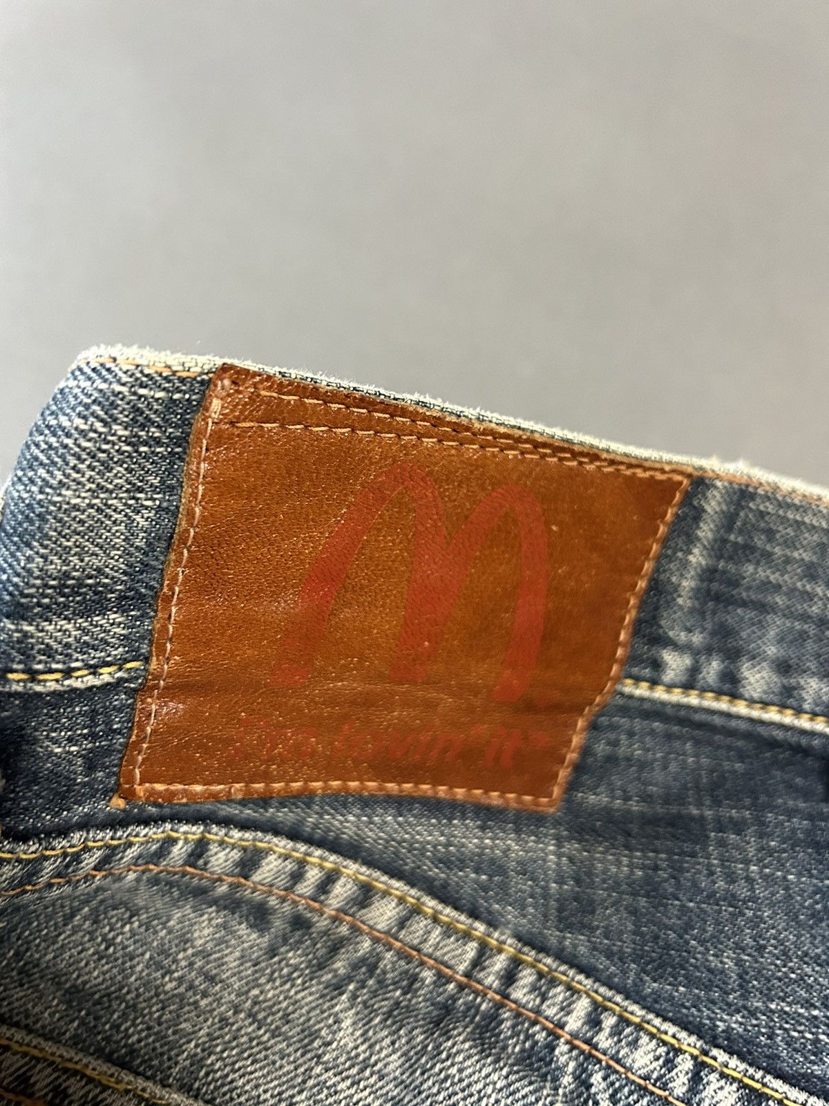 Evisu Evisu x McDonalds Denim Jeans I’m lovin it selvedge Size 28" / US 6 / IT 42 - 4 Thumbnail
