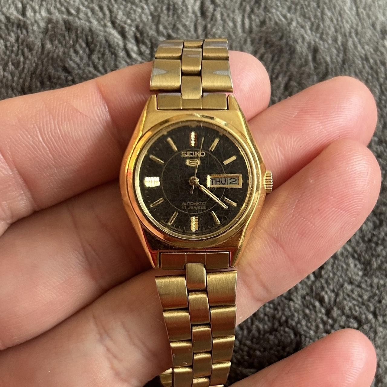 Seiko Seiko 5 Gold Tone Women's Watch Size ONE SIZE - 2 Thumbnail