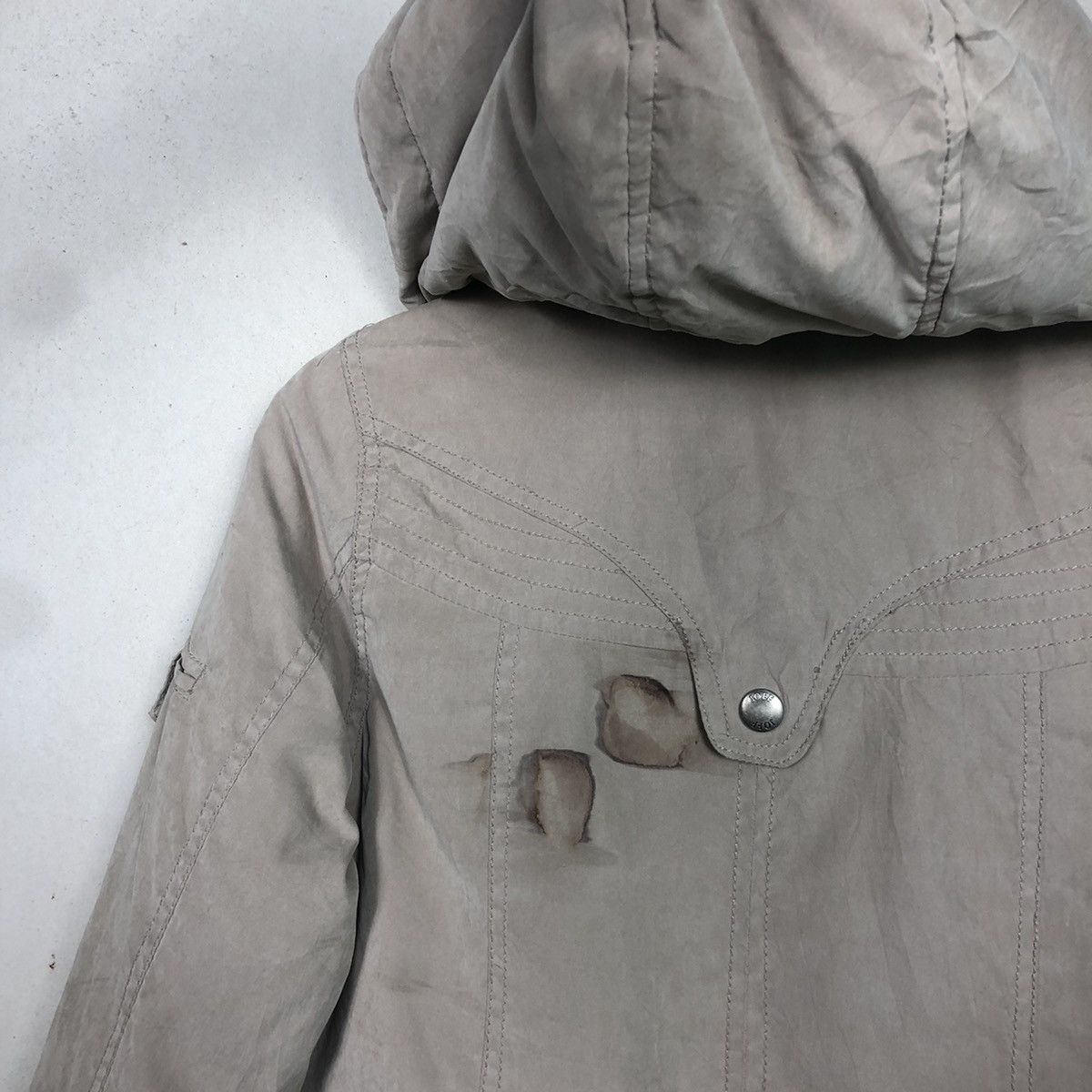 If Six Was Nine Jeff Joyous Archive Hooded Utility Parka Jacket Tan Size 90 Size US S / EU 44-46 / 1 - 7 Thumbnail