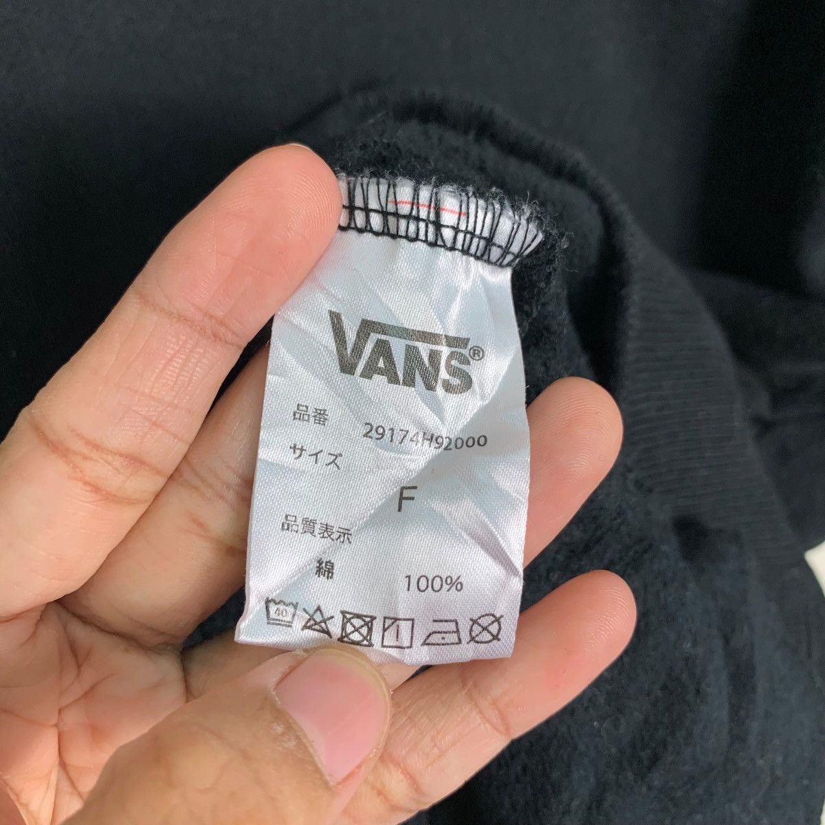 Vans VANS Sleeve Logo Sweatshirt #0671-C31 Size US M / EU 48-50 / 2 - 12 Thumbnail