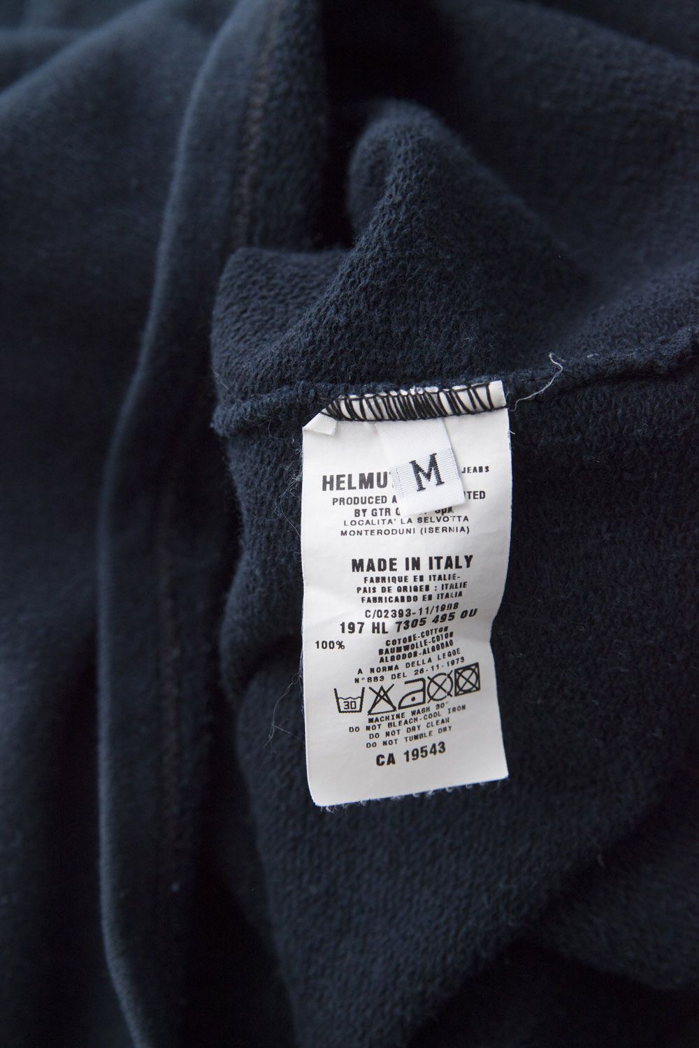 Helmut Lang 1998 sweatshirt with chest pocket Size US M / EU 48-50 / 2 - 7 Thumbnail