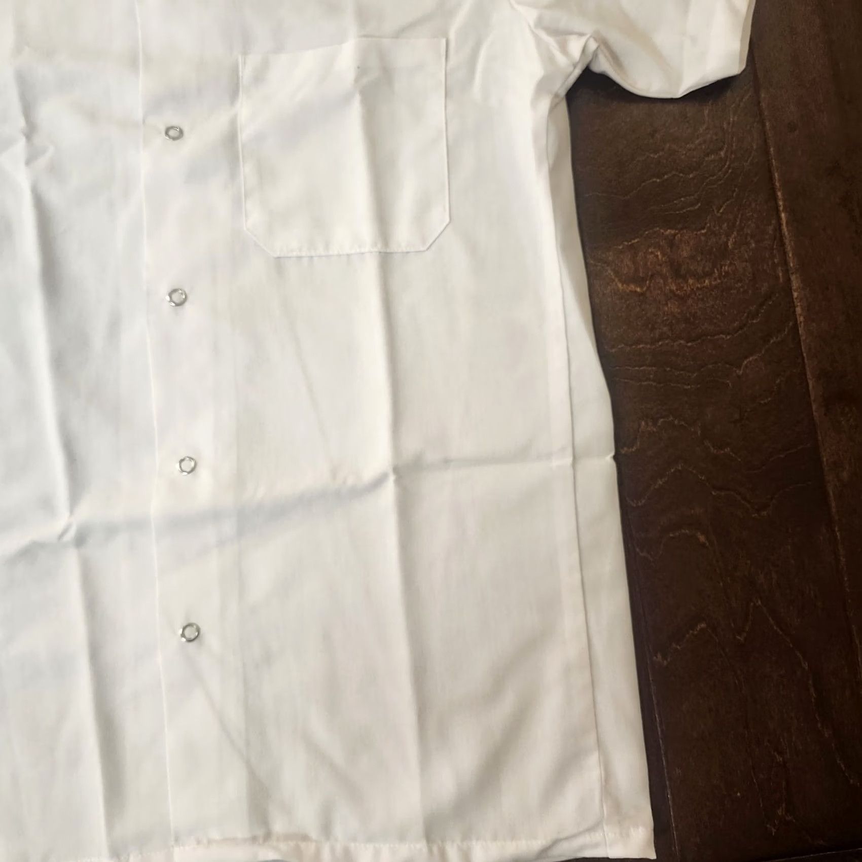 Vintage PinnacleHD Work Shirt Mens XS White Short Sleeve Button-Up Collared Casual Business Travel 90s? Size US XS / EU 42 / 0 - 6 Thumbnail
