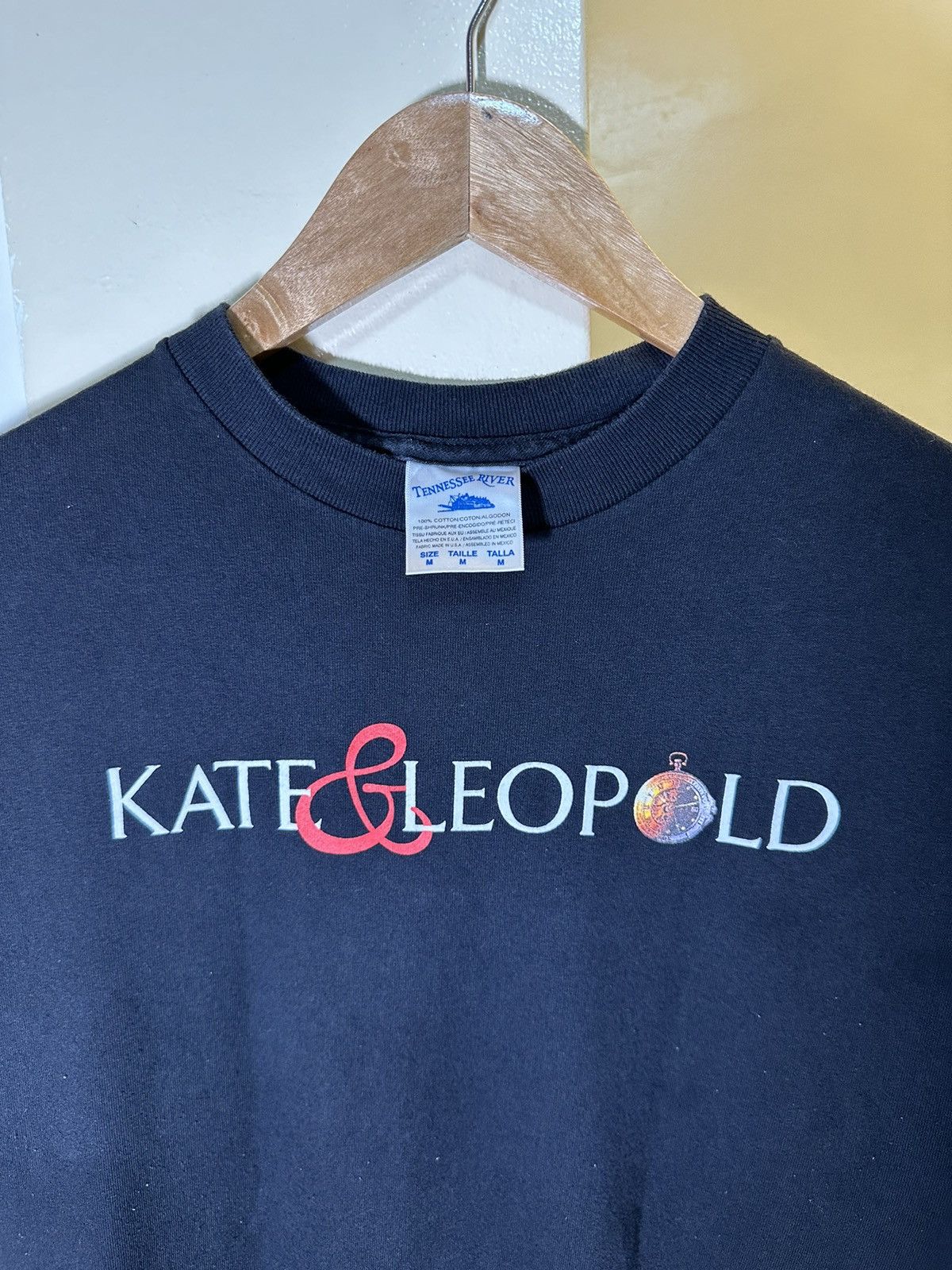 Vintage 2001 Kate & Leopold Movie T Shirt Size US M / EU 48-50 / 2 - 2 Thumbnail
