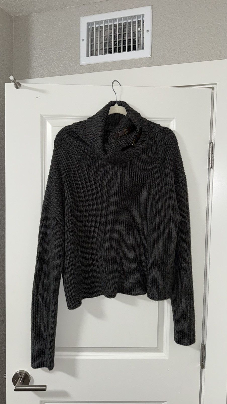 Ralph Lauren NWT Lauren Ralph Lauren Gray Turtleneck Sweater LRL Size L / US 10 / IT 46 - 1 Thumbnail