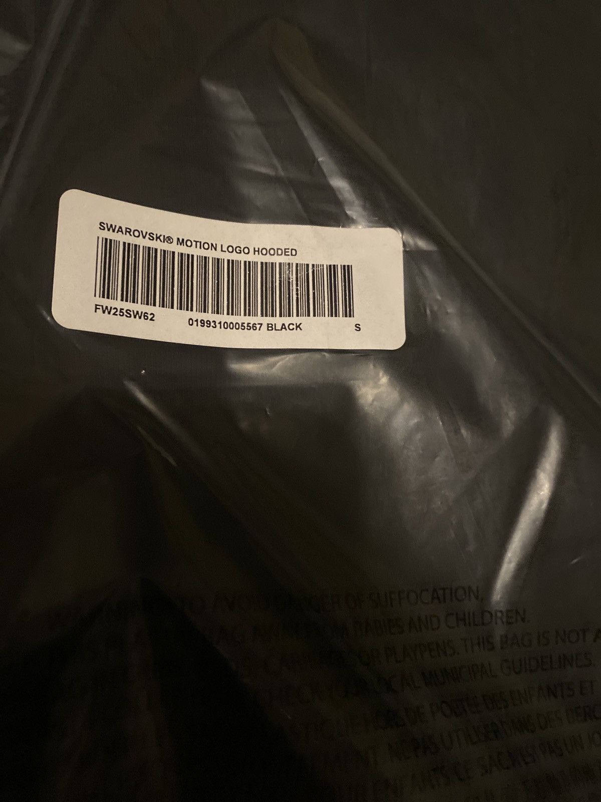 Supreme × Swarovski Supreme X Swarovski Hood Motion Logo Size US S / EU 44-46 / 1 - 4 Thumbnail