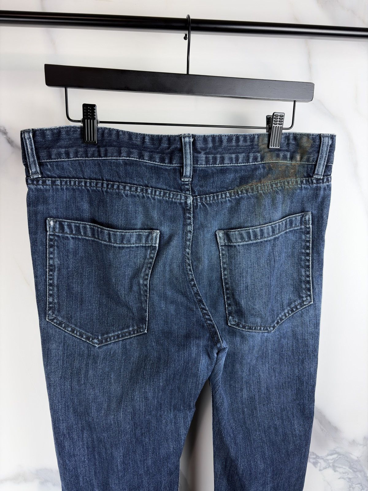 Raf Simons Raf By Raf Simons Faded Indigo Denim Jeans Size US 33 - 4 Thumbnail