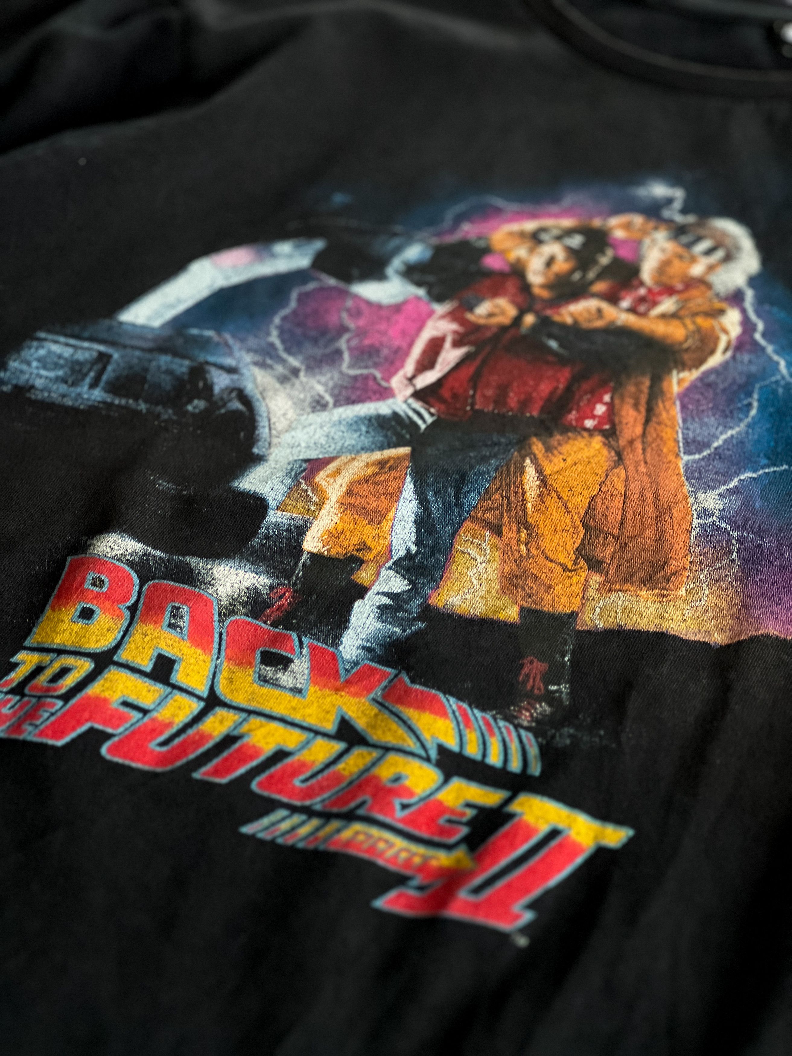 Band Tees Back To The Future II Men's Movie Promo Graphic Tee Marty Size US M / EU 48-50 / 2 - 7 Thumbnail