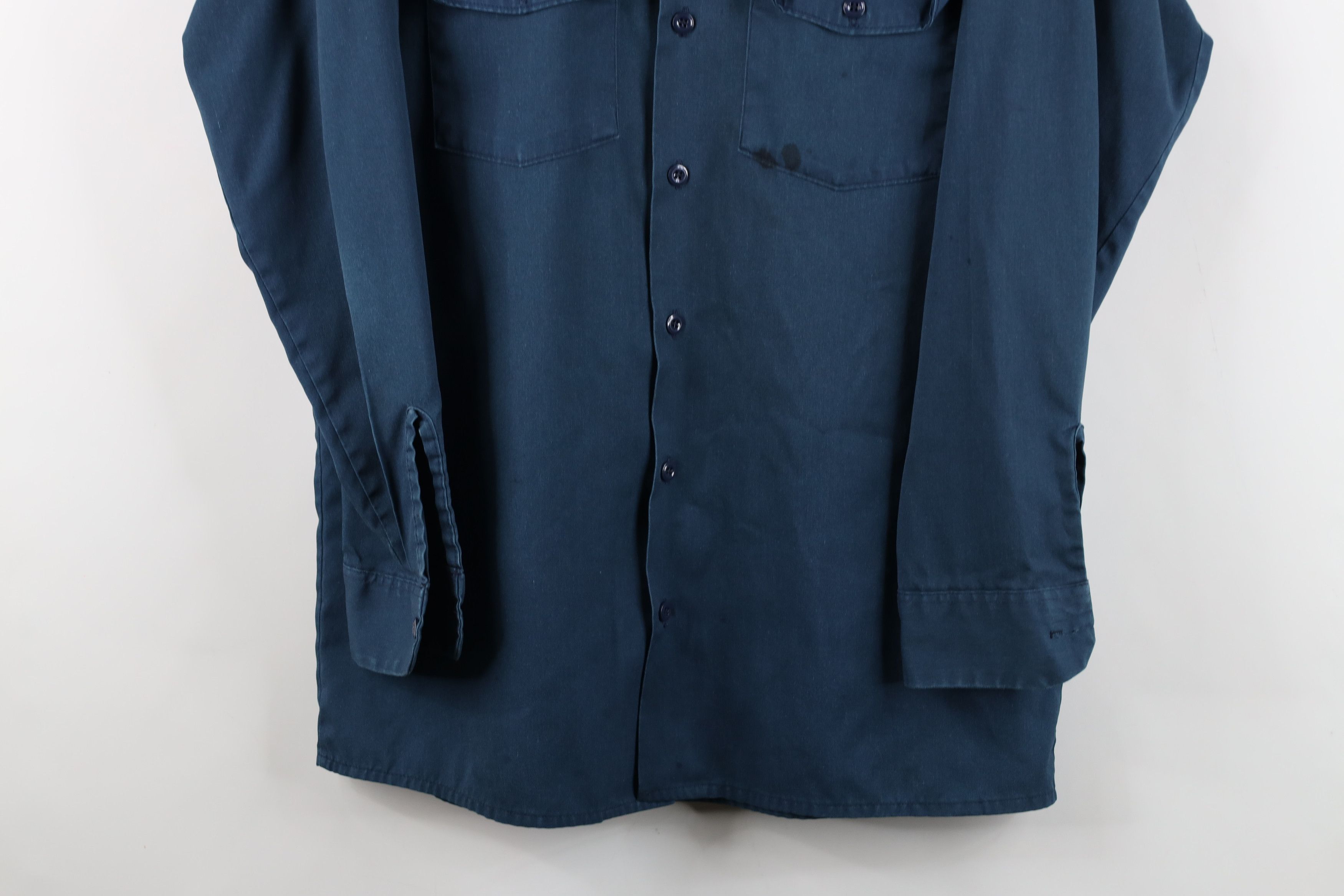Dickies Vintage 90s Dickies Workwear Mechanic Button Shirt USA Size US M / EU 48-50 / 2 - 3 Thumbnail