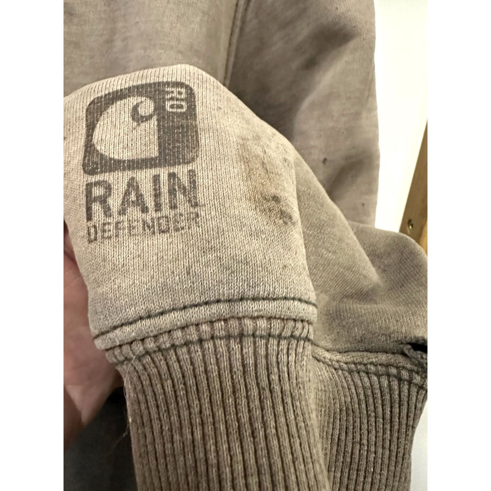 Carhartt VTG Carhartt Gradient Sun Faded Ghost Pocket WIP Work Hoodie Sweatshirt M Shirt? Size US M / EU 48-50 / 2 - 6 Thumbnail