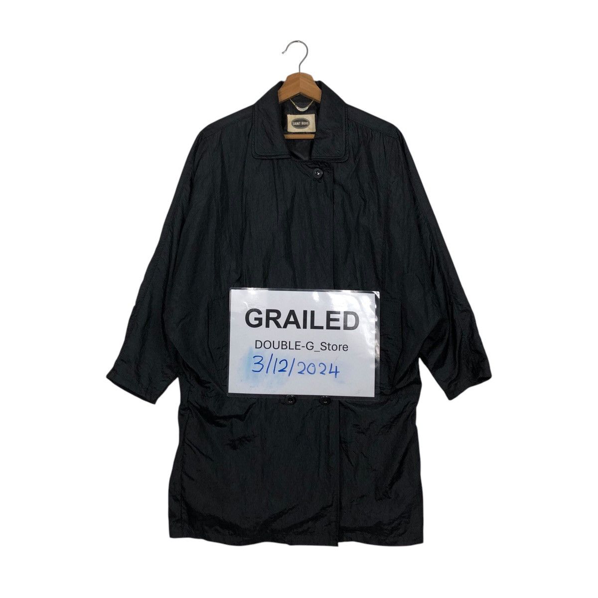 Designer 📌Rich Black - Vintage Fly Jacket Oversized Saint Road Japan Size US M / EU 48-50 / 2 - 1 Thumbnail