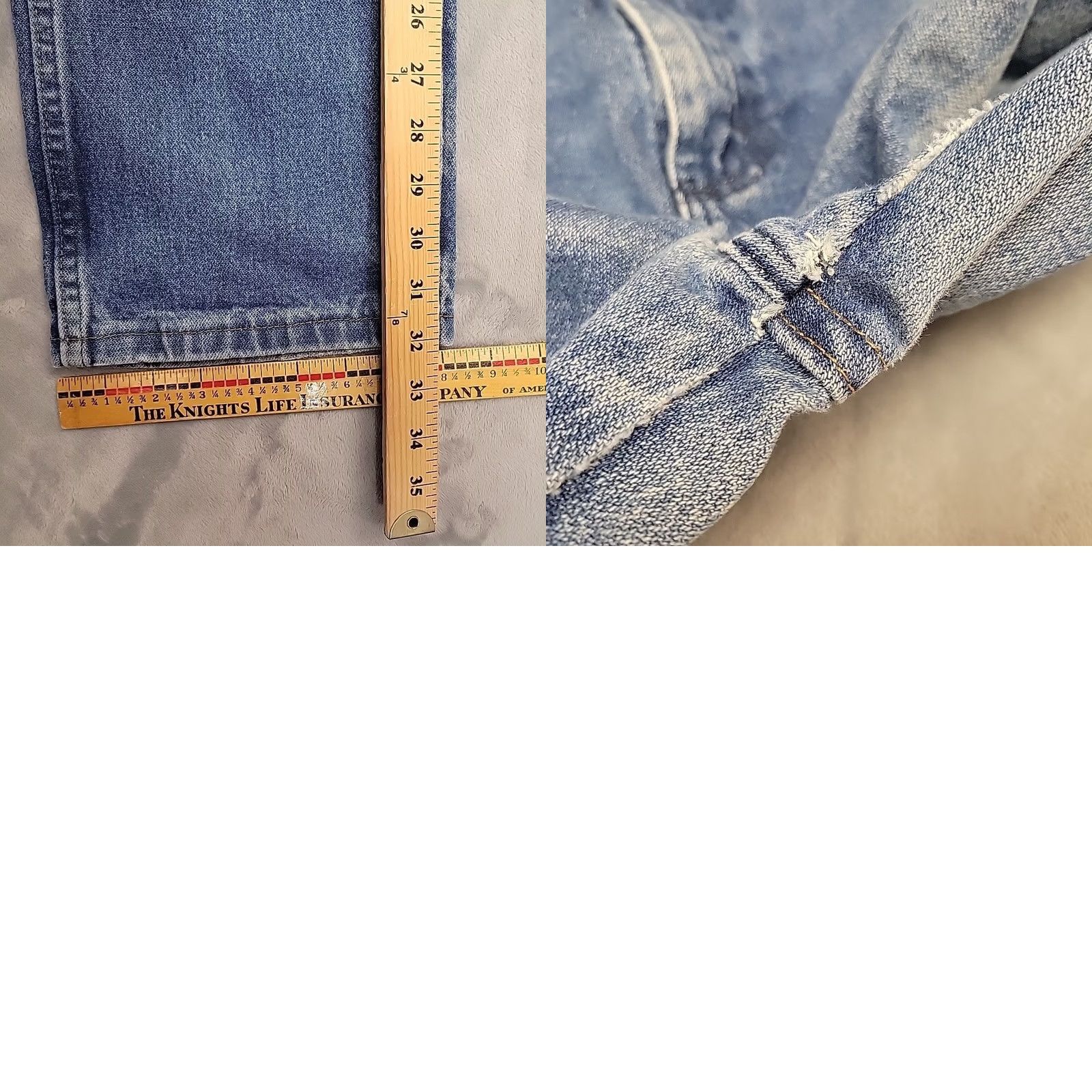 Wrangler Wrangler Jeans Men 32x34 Faded Whiskered Denim Pants 936PWD Western Cowboy Retro Jeans Mens 32 Blue Denim Pants Wrangler 936WD Western Cowboy Retro Size US 32 / EU 48 - 9 Thumbnail