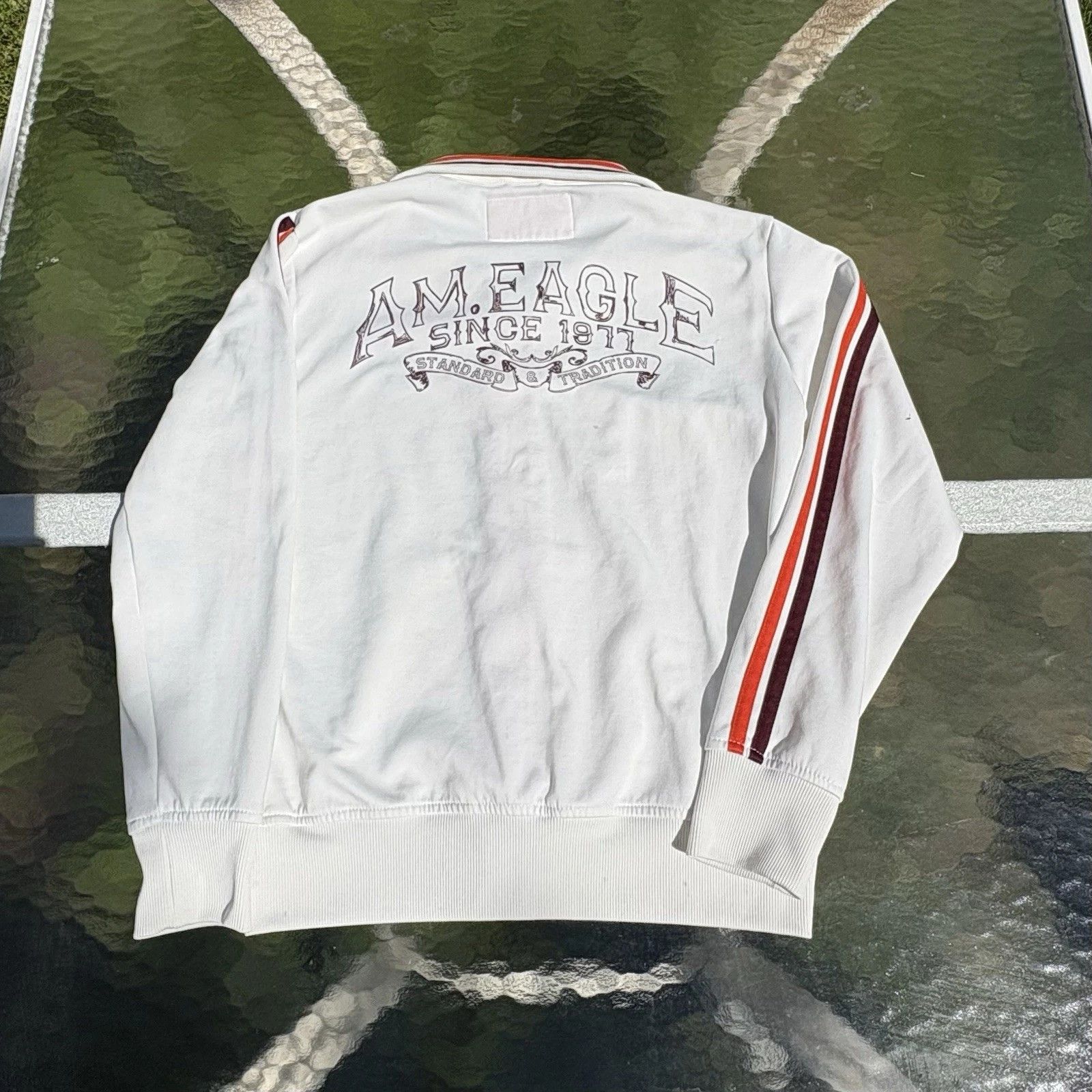 American Eagle Outfitters Vintage American Eagle Men's Small Full Zip Sweatshirt Size US S / EU 44-46 / 1 - 2 Thumbnail