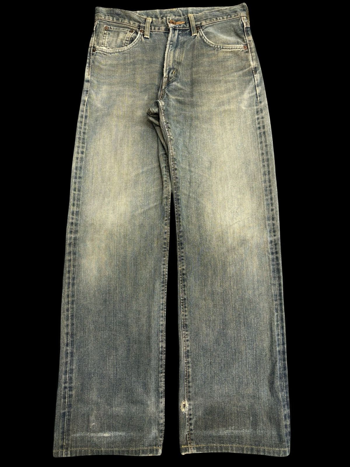 Edwin 💥Rare Selvedge💥Vintage Edwin 505X Yellow Selvedge Denim F578 Size US 29 - 2 Thumbnail
