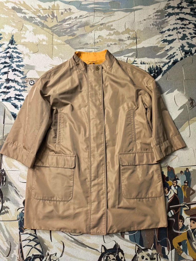 Loro Piana LORO PIANA Silk fiber two-sided windbreaker Size S / US 4 / IT 40 - 3 Thumbnail