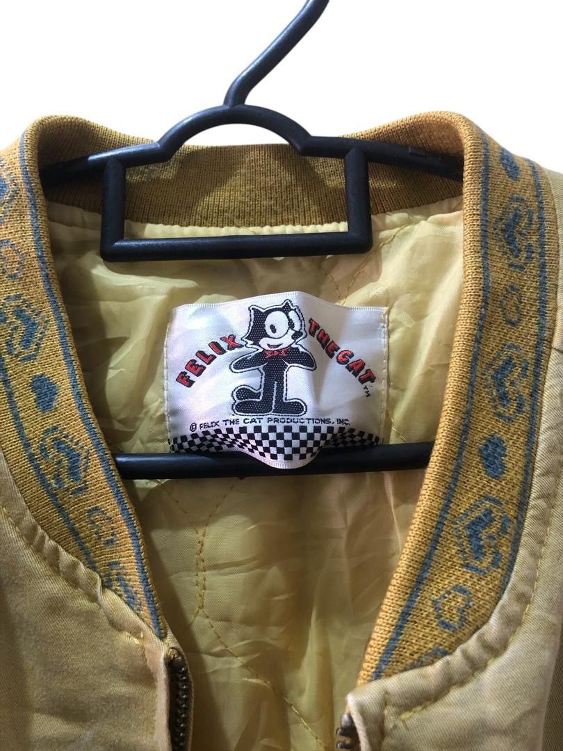 Anime × Cartoon Network × Vintage Vintage Felix the Cat Bomber Jacket. Size US L / EU 52-54 / 3 - 9 Thumbnail